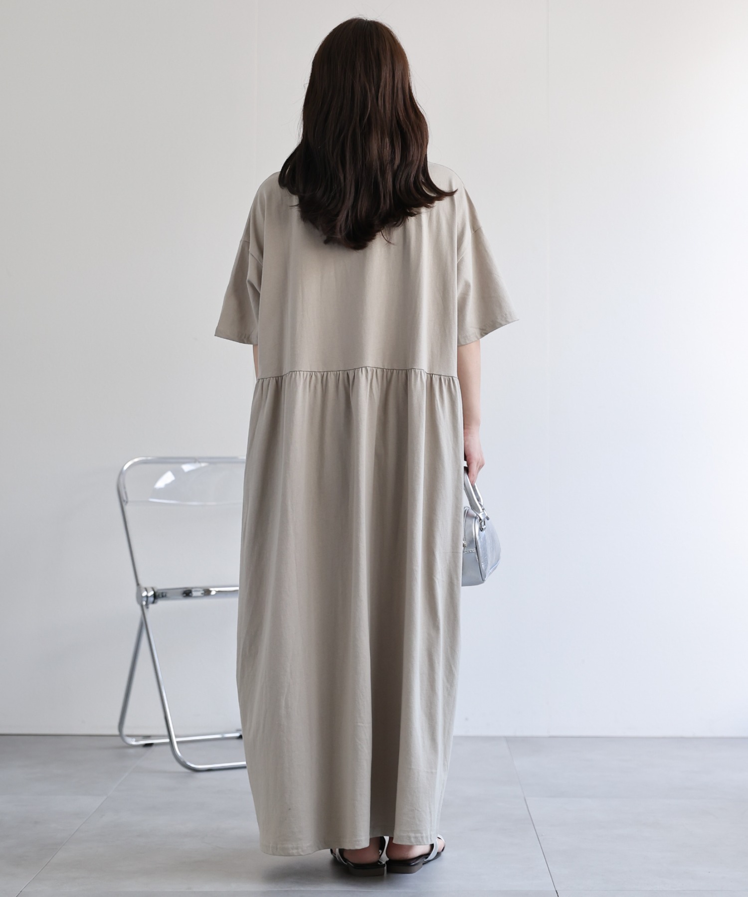 model：156cm 着用サイズ：FREE