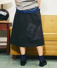 THE FINEST IMPORTED DIATEX プリント 1タックスカート
