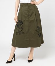 THE FINEST IMPORTED DIATEX プリント 1タックスカート