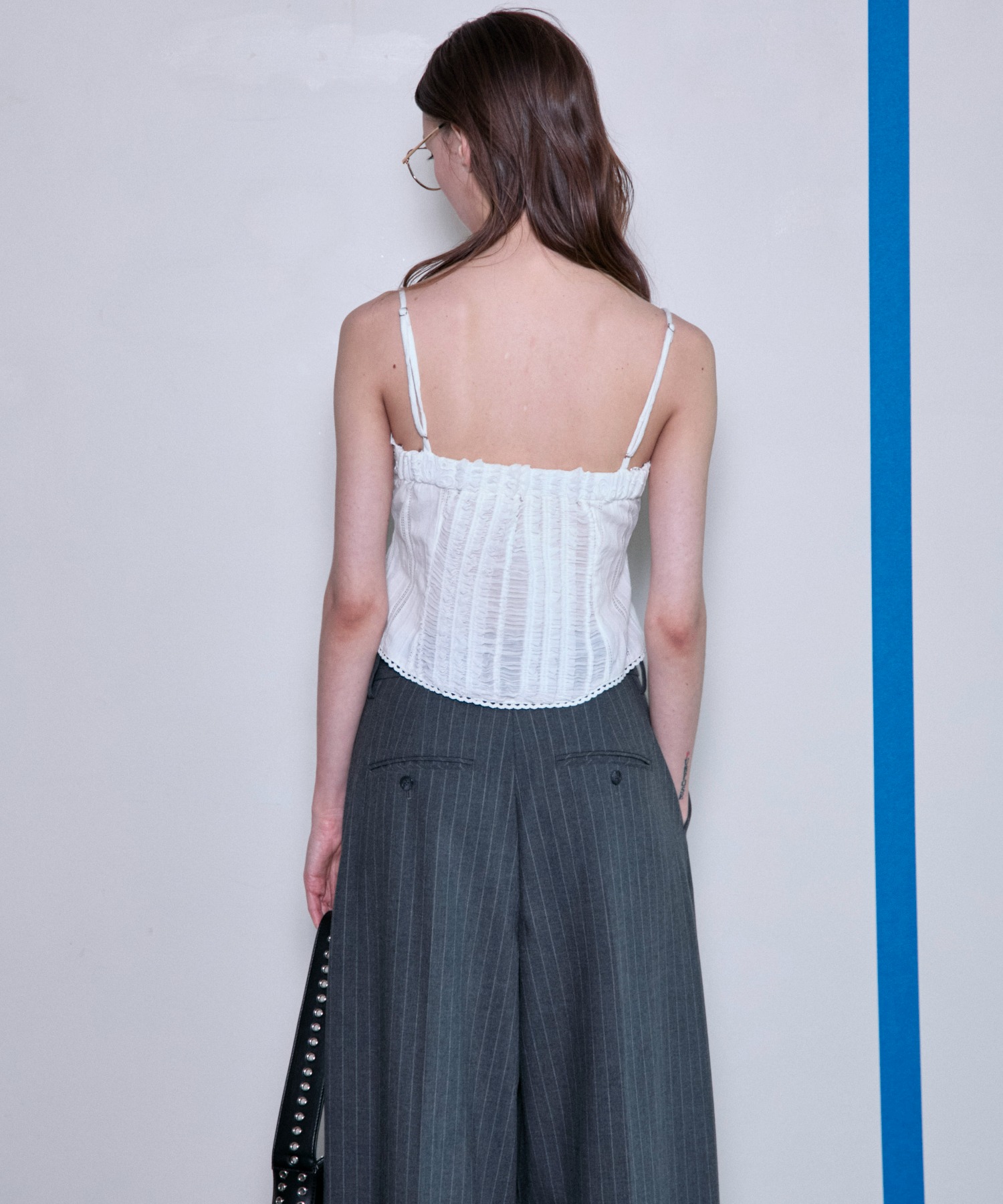 25SUMMER PRE-ORDER】2way Cotton Puff Sleeve Bustier/2WAYコットン