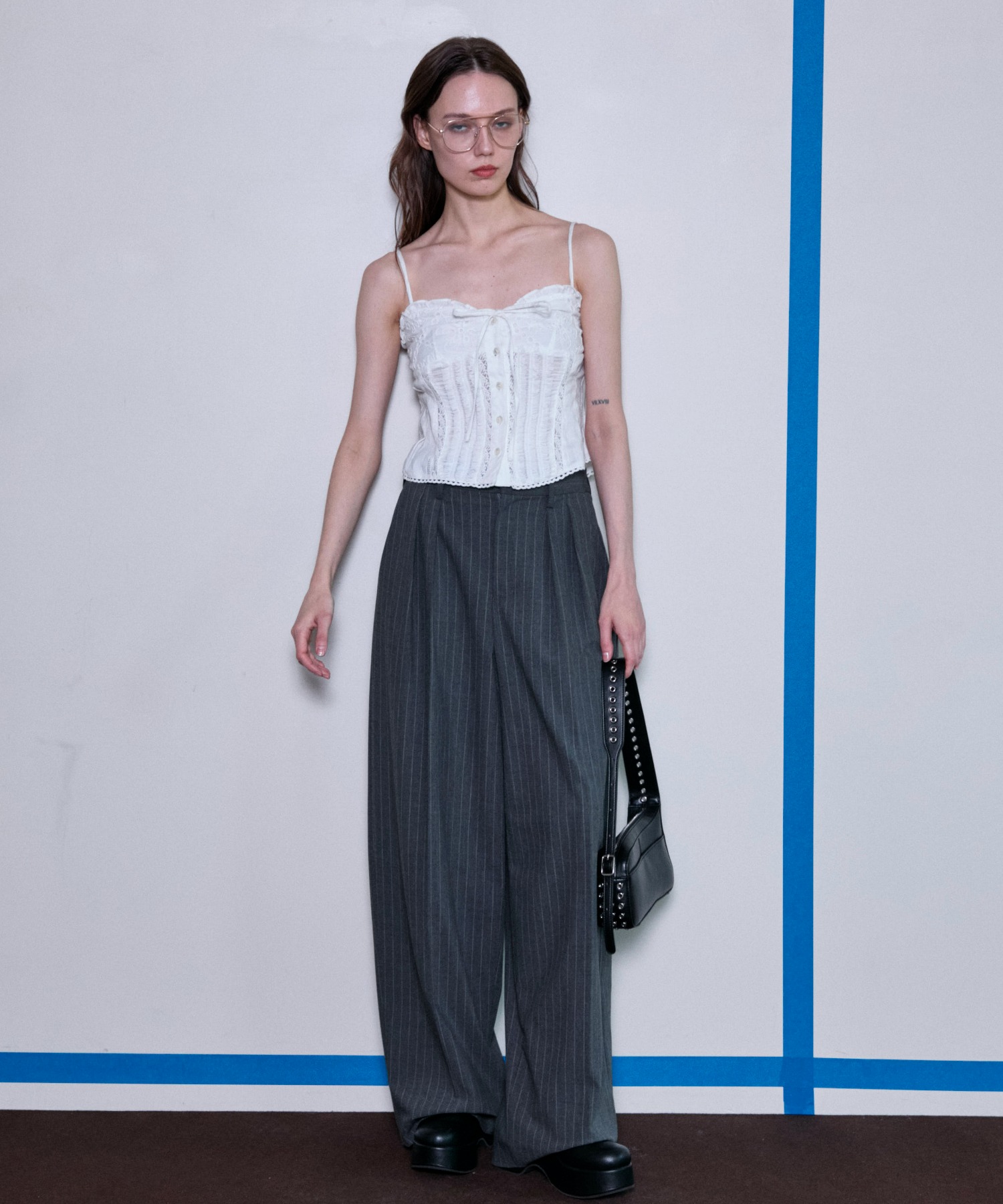 25SUMMER PRE-ORDER】2way Cotton Puff Sleeve Bustier/2WAYコットン