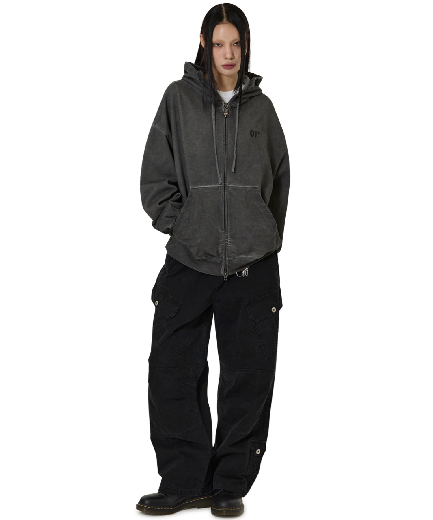 OY/オーワイ』PIGMENT DOLLY HOODIE ZIP UP/ピグメント ドリー