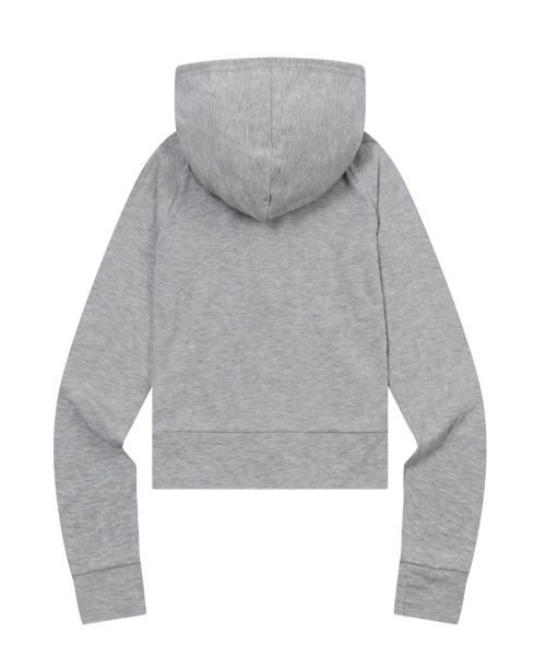 A'GEM/9 × .kom 『MUCENT/ムセント』 LIGHT UP CROP HOOD ZIP-UP