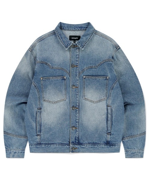 MAD magazine デニム　スタジアムジャンパー MAD magazine デニムスタジアムジャンパー