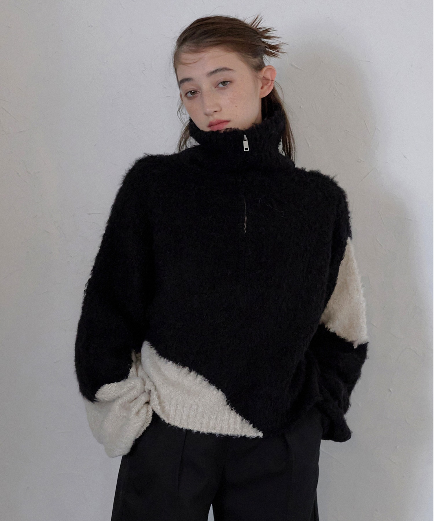 model：H164 着用サイズ：FREE