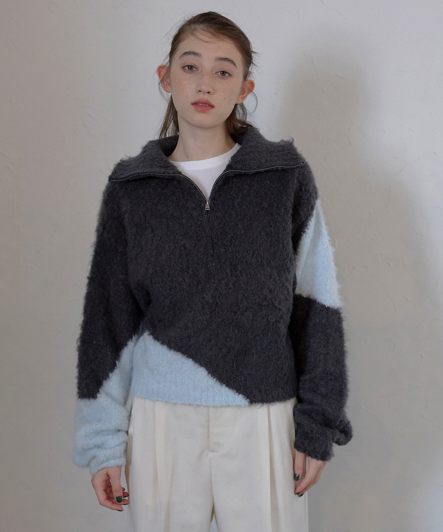 model：H164 着用サイズ：FREE