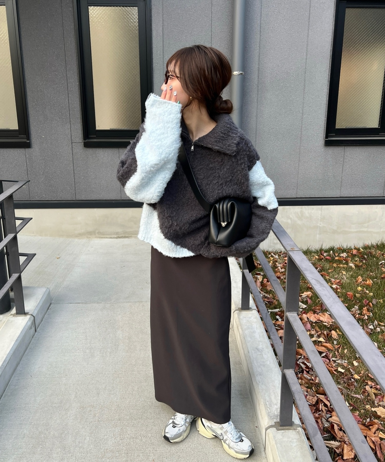 model：H153 着用サイズ：FREE