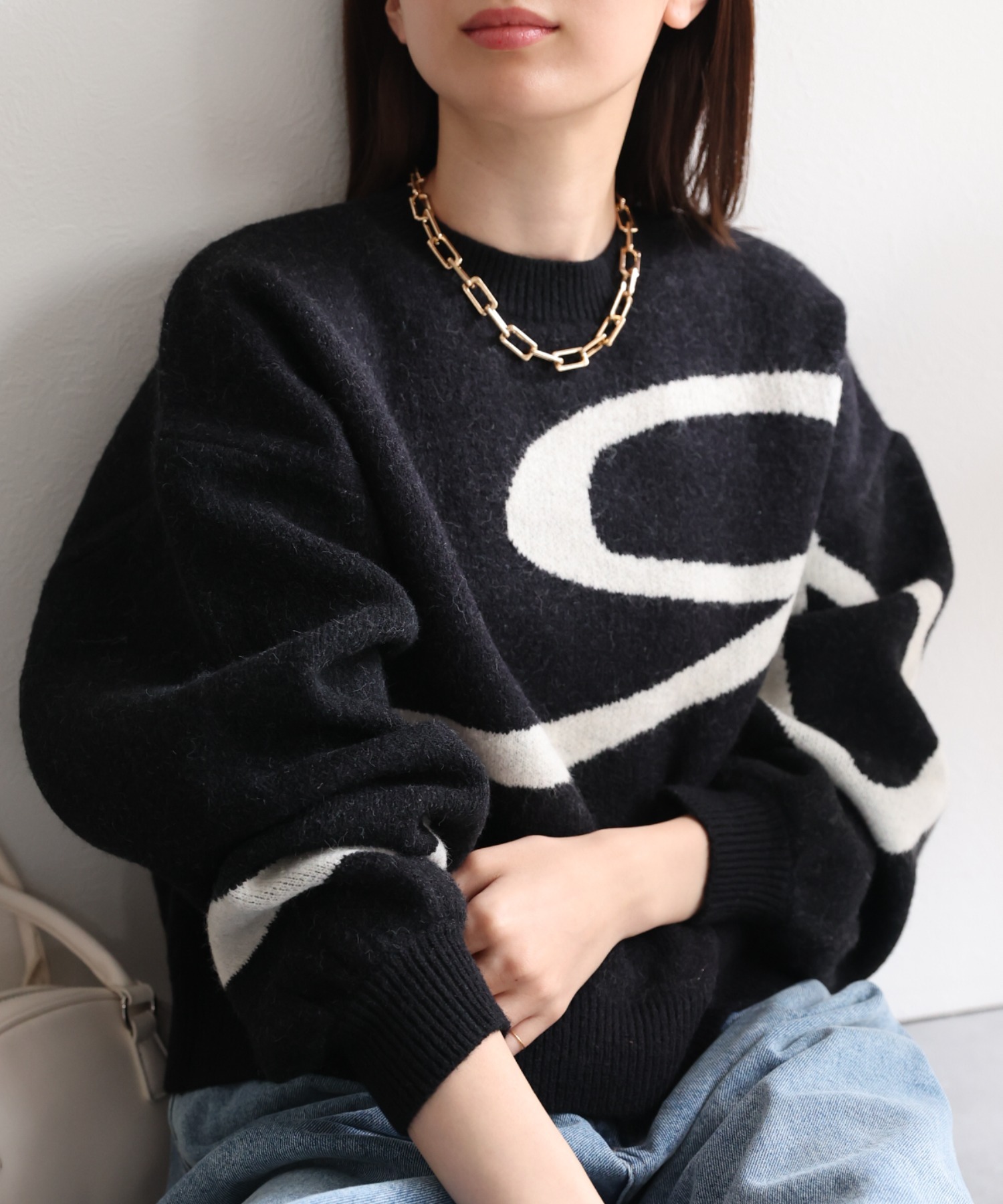 model：162cm 着用サイズ：F