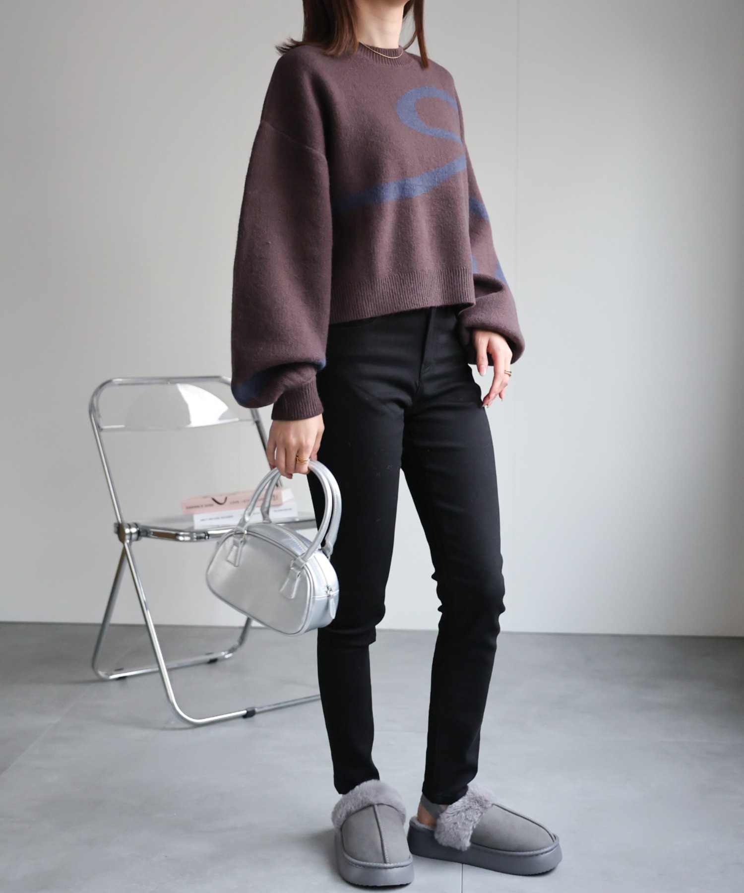 model：162cm 着用サイズ：F