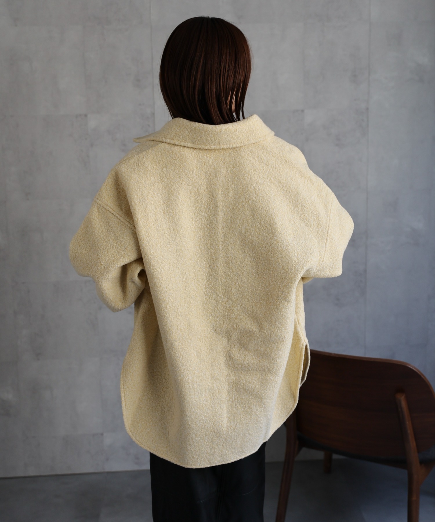 model：162cm 着用サイズ：F