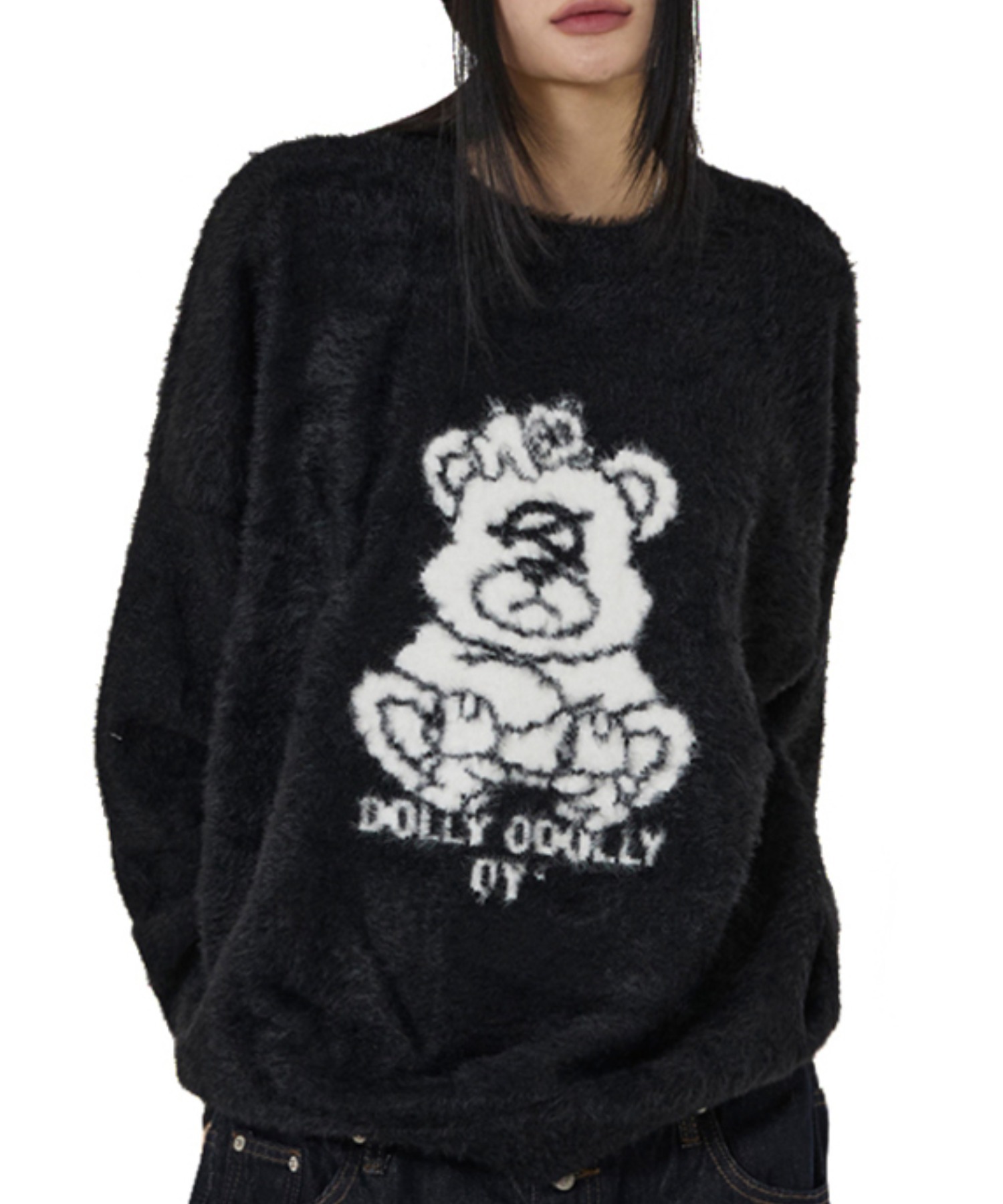 OY/オーワイ』MULTI DOLLY HAIRY KNIT/マルチドリー ヘアリーニット OY