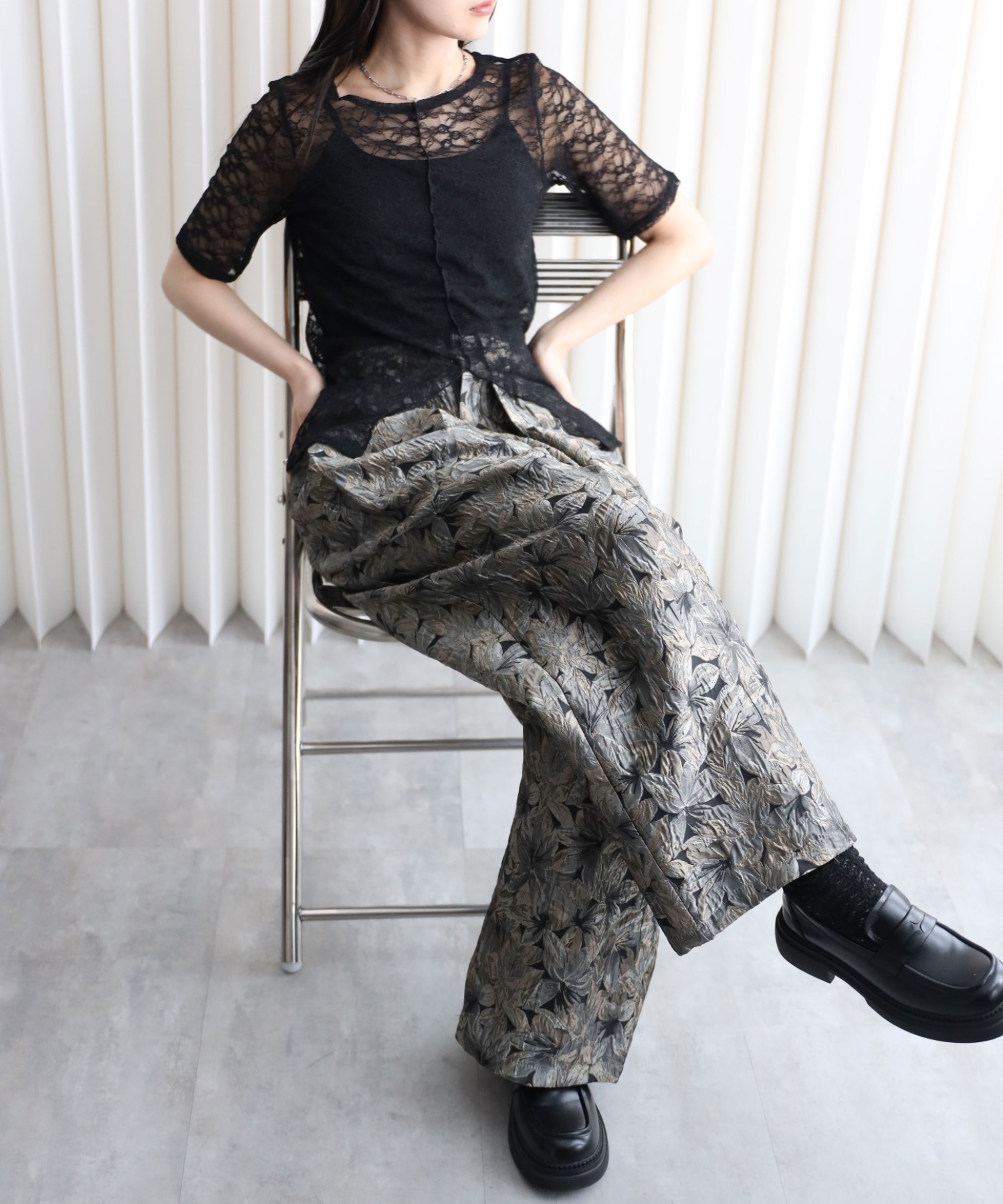 model164cm. 着用サイズ：FREE