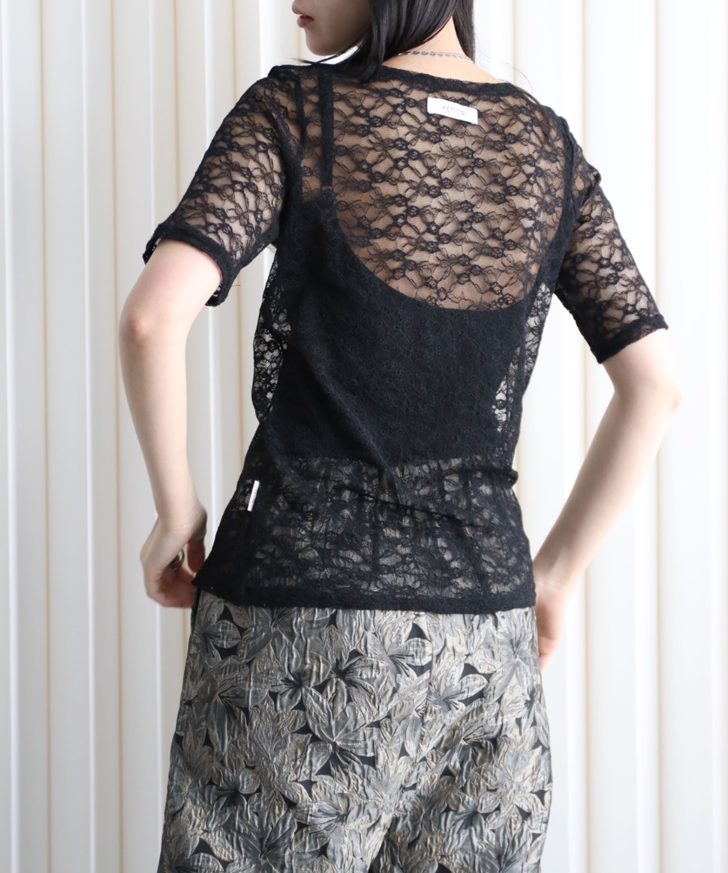model164cm. 着用サイズ：FREE