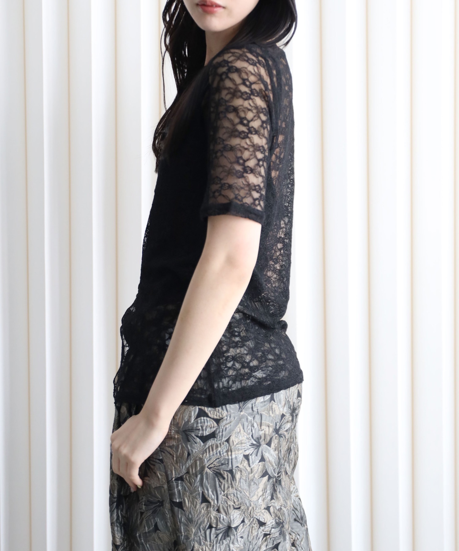 model164cm. 着用サイズ：FREE