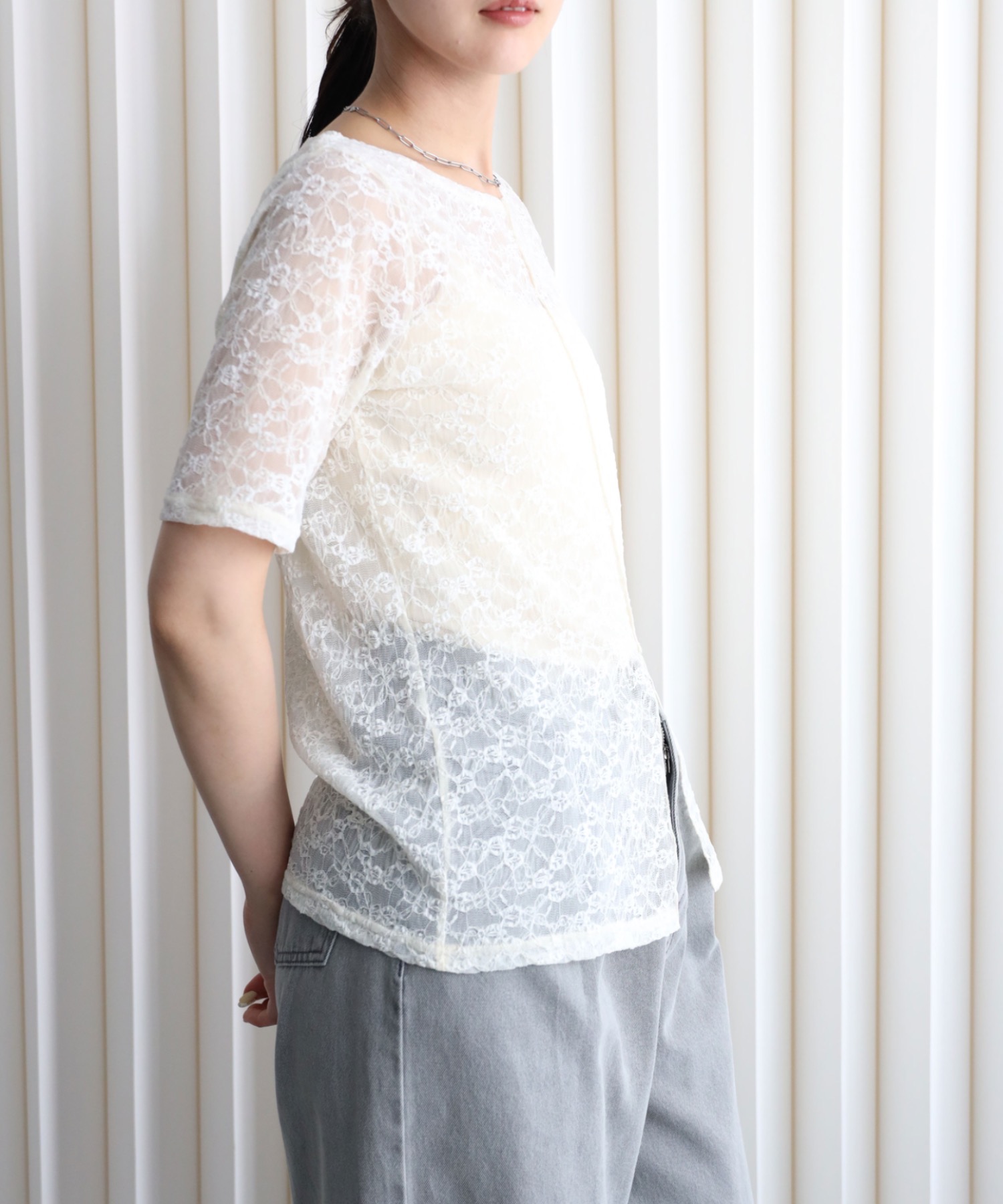 model164cm. 着用サイズ：FREE