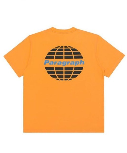 A'GEM/9 × .kom『paragraph/パラグラフ』Back Earth Logo T-shirt/アースロゴデザイン 半袖Tシャツ  韓国ブランドセレクト│A'GEM/9×.KOM【公式】｜韓国・ストリートブランド通販サイト エージェムナイン ドットケーオーエム