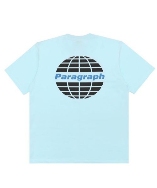 A'GEM/9 × .kom『paragraph/パラグラフ』Back Earth Logo T-shirt