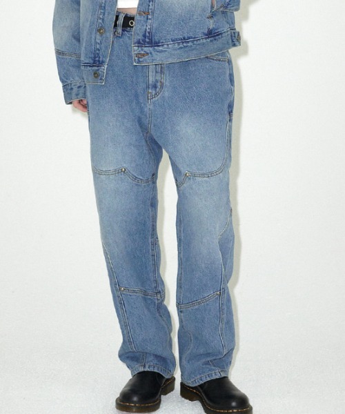 mahagrid/マハグリッド』 WESTERN DENIM PANT/ウエスタン デニム 