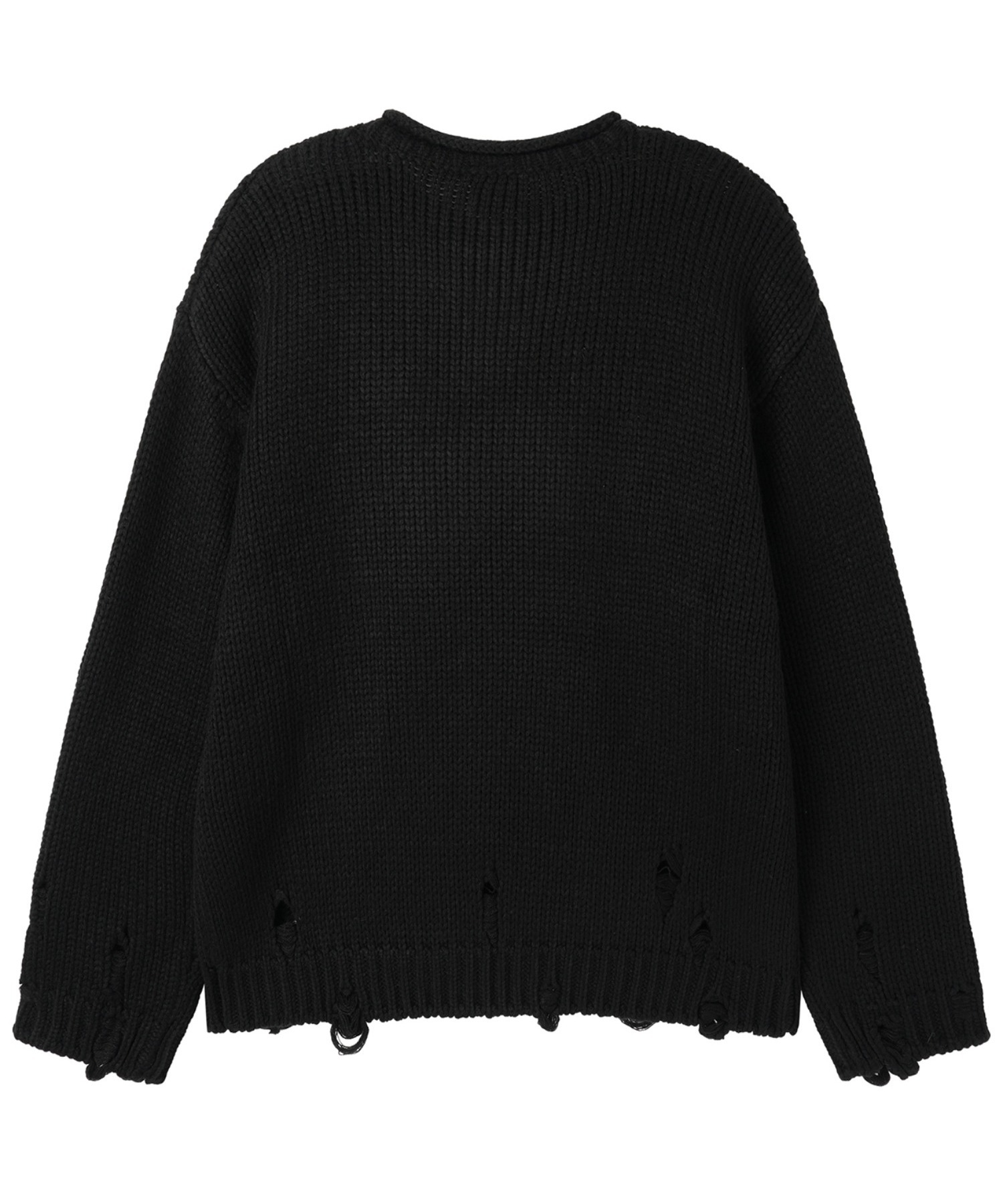 OY/オーワイ』DOLLY DESTROYED KNIT/ドリー デストロイド ニット OY│A