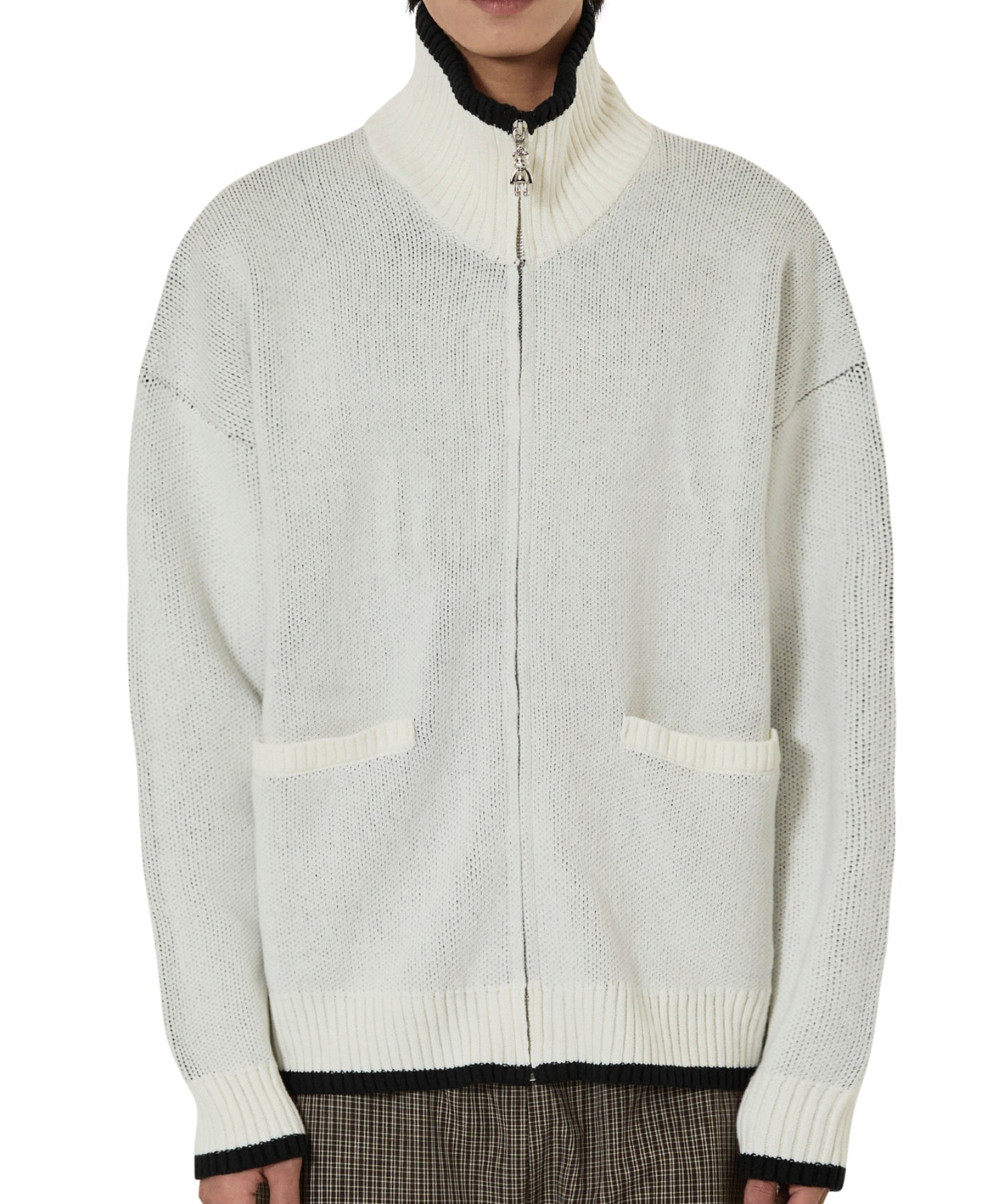 OY/オーワイ』DOLLY KNIT ZIP UP/ドリー ニットジップアップ OY│A'GEM