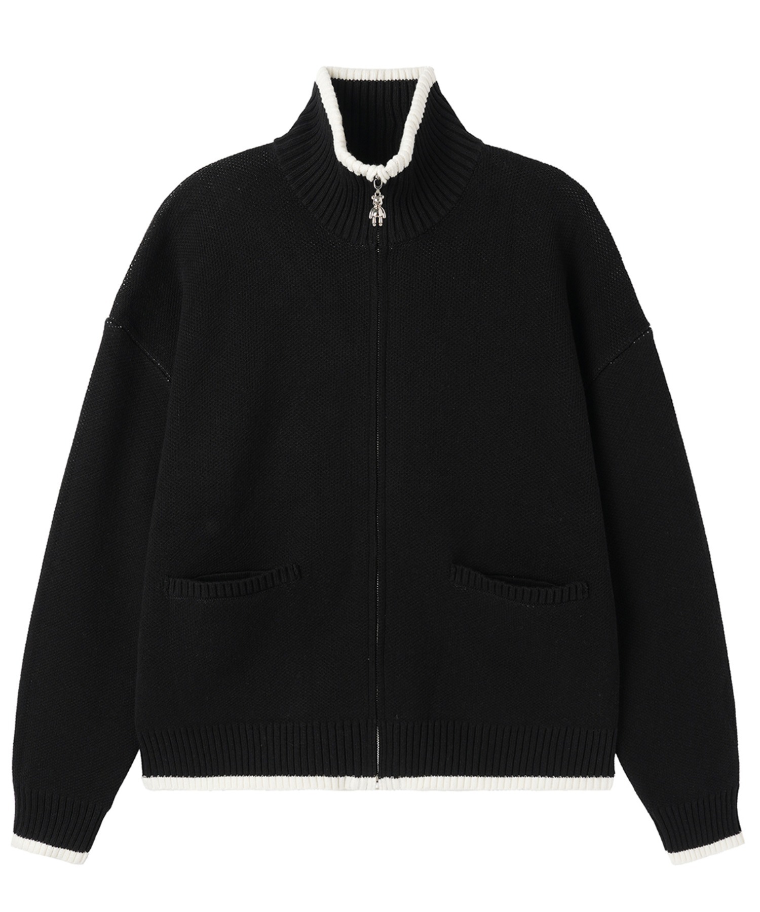 OY/オーワイ』DOLLY KNIT ZIP UP/ドリー ニットジップアップ OY