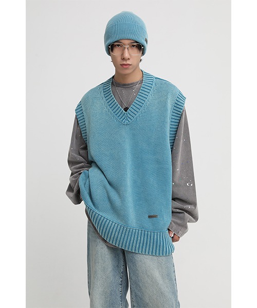 高級品 M.P Studios Oversized 5 color BM2206 knit 値引きする cotton vest