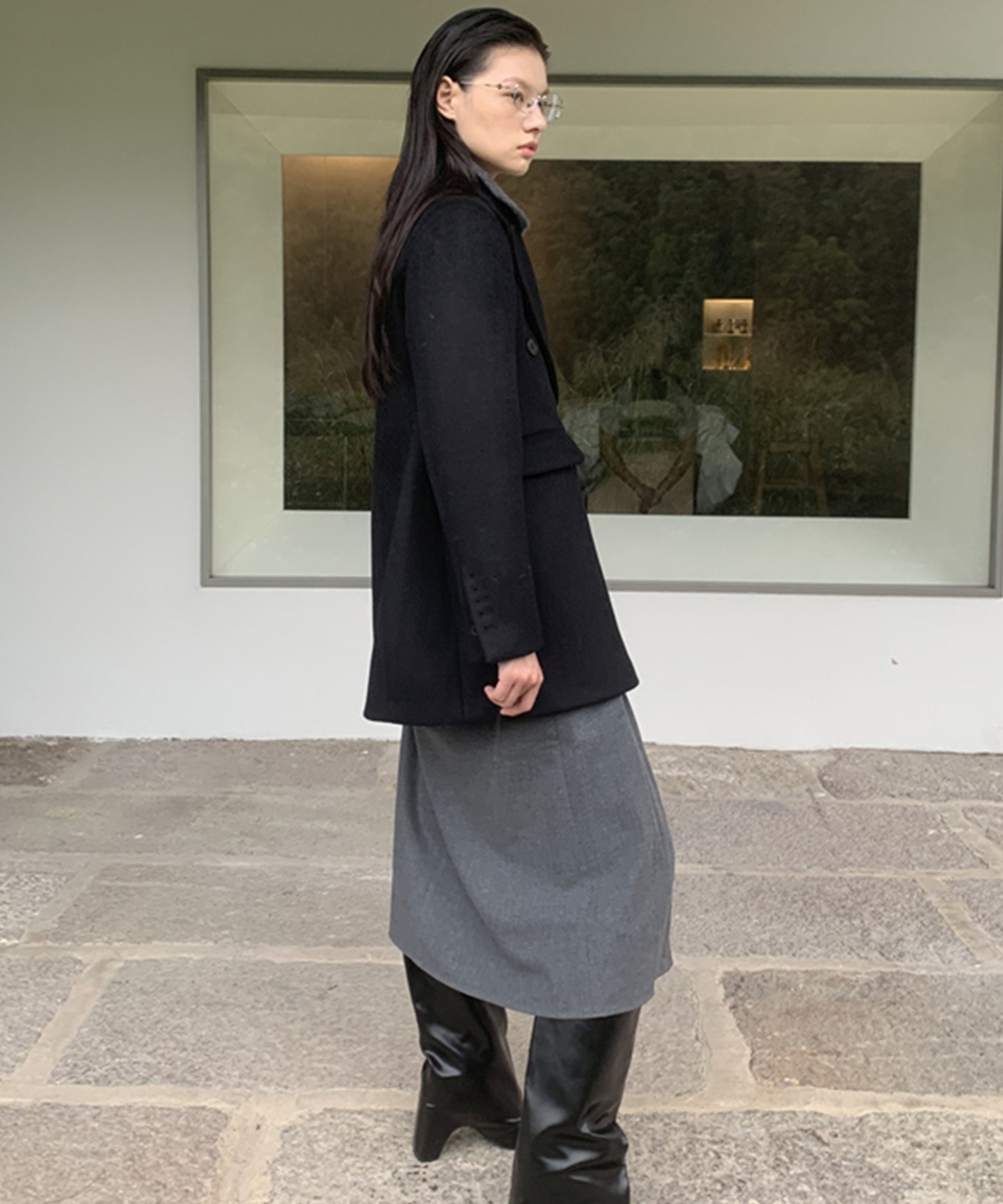 alo 黒 プリーツスカート Lサイズ 楽天市場】 aライン プリーツスカート 大きいサイズ 事務服