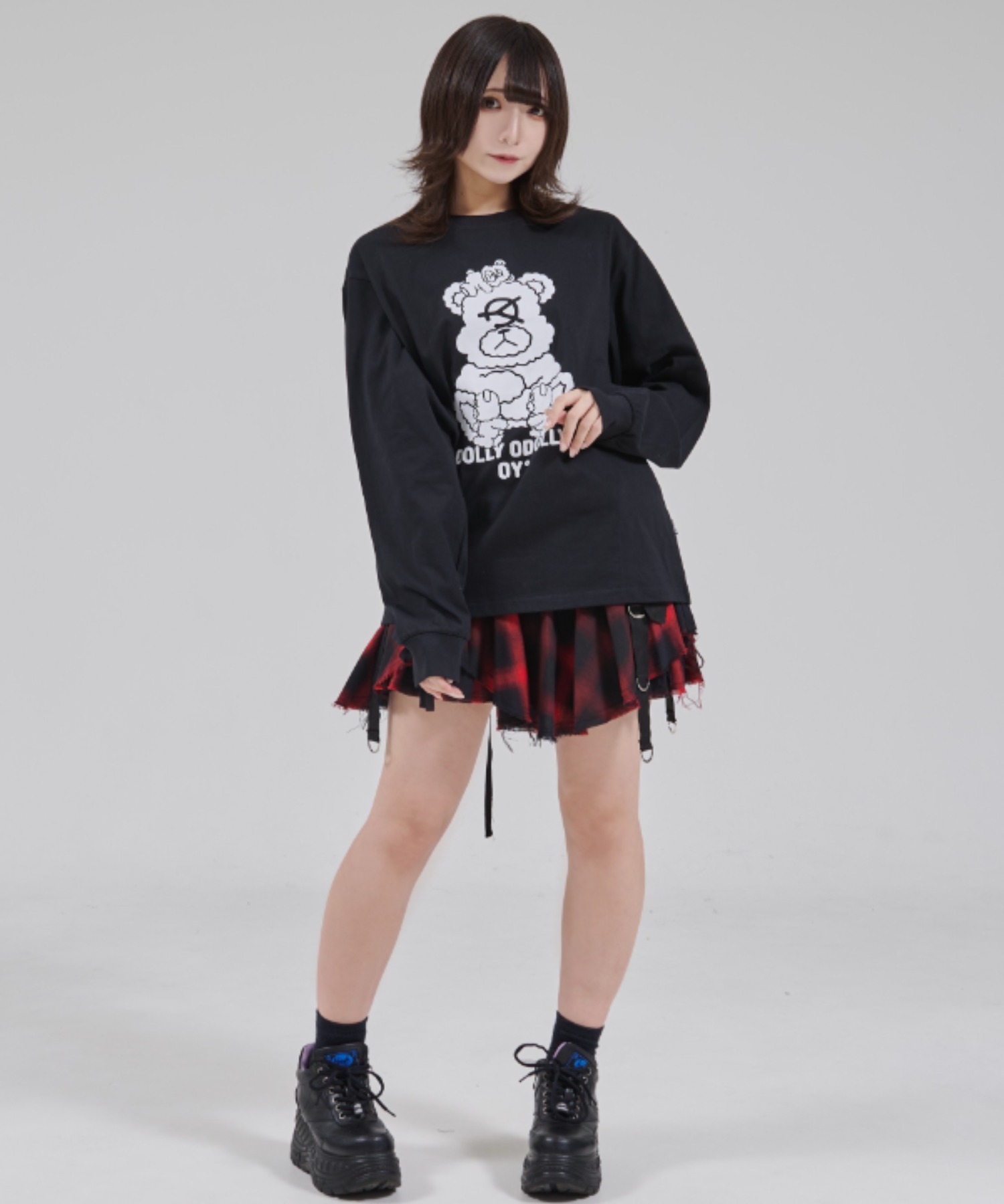 OY/オーワイ』MULTI DOLLY L/S TEE/マルチオードリー長袖Tシャツ OY│A