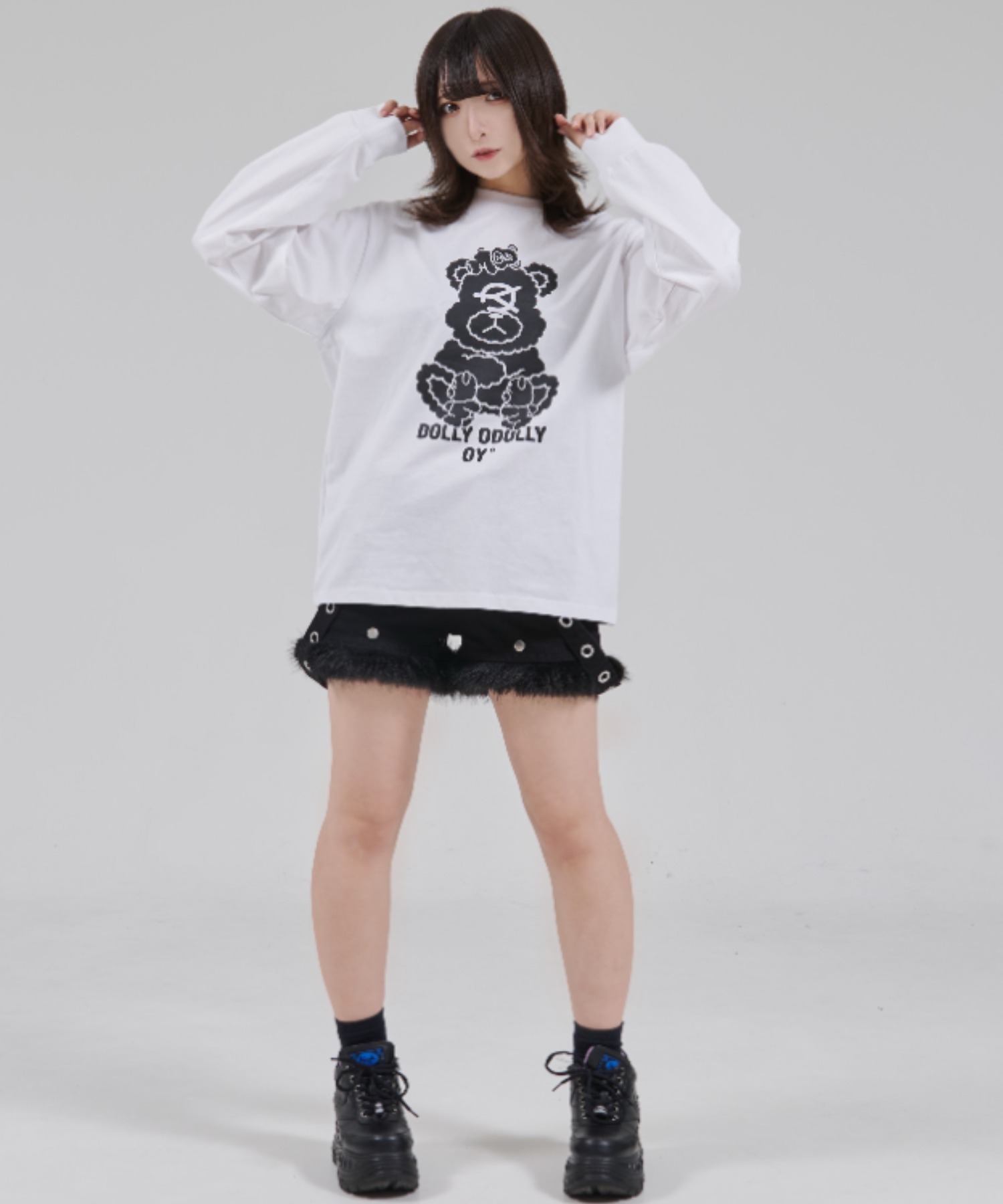 OY/オーワイ』MULTI DOLLY L/S TEE/マルチオードリー長袖Tシャツ OY│A