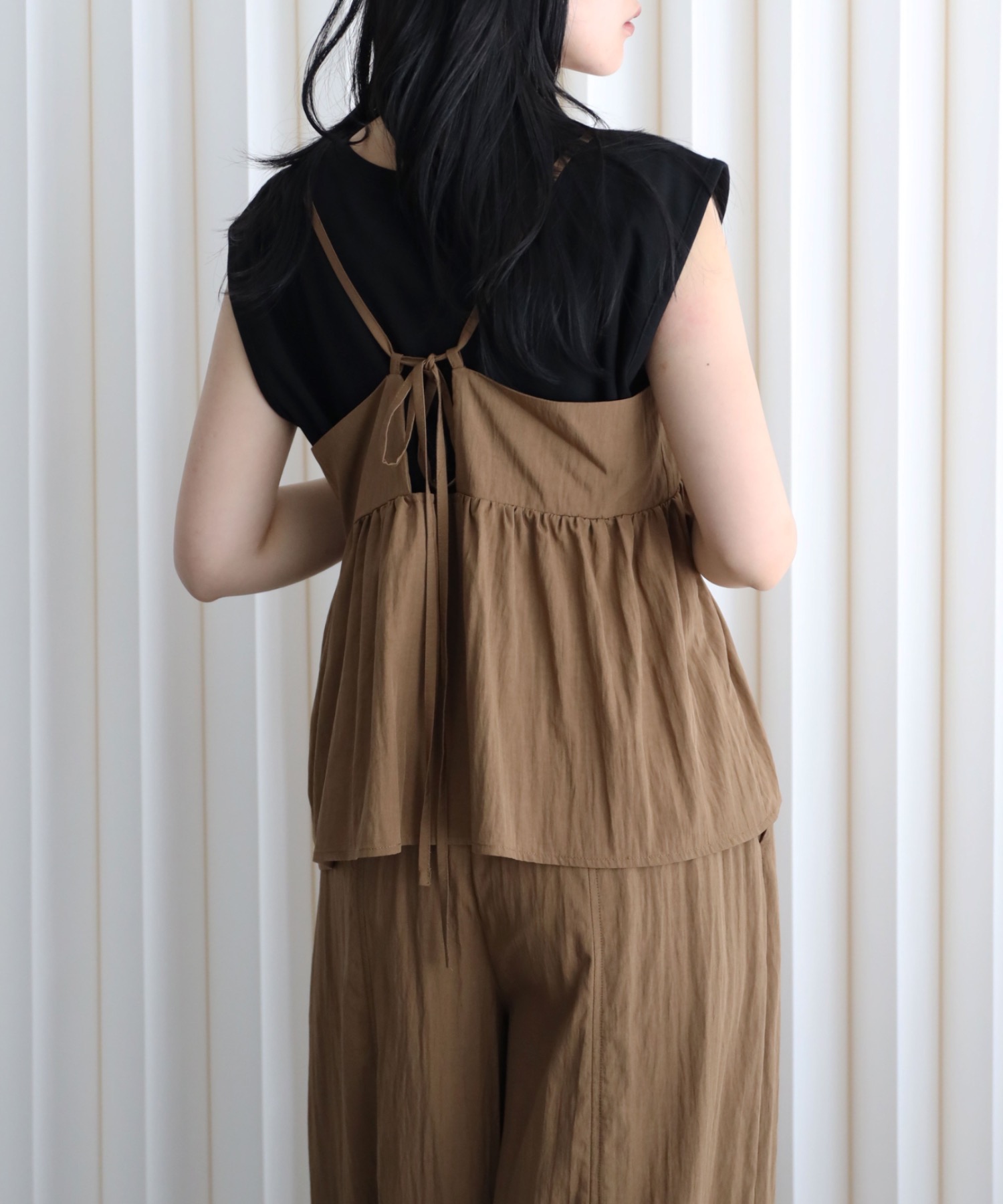model：164cm. 着用サイズ：FREE