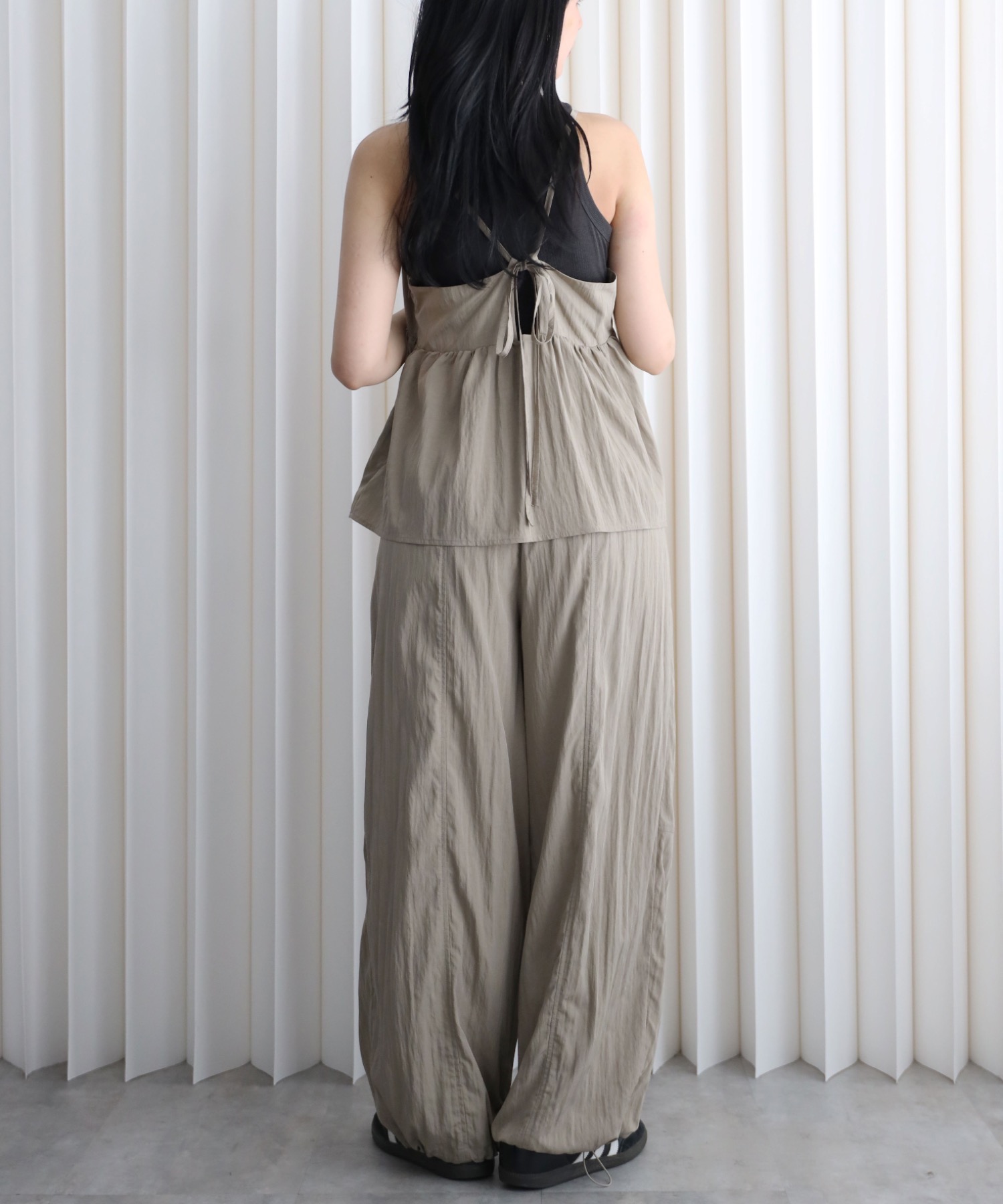 model：164cm. 着用サイズ：FREE