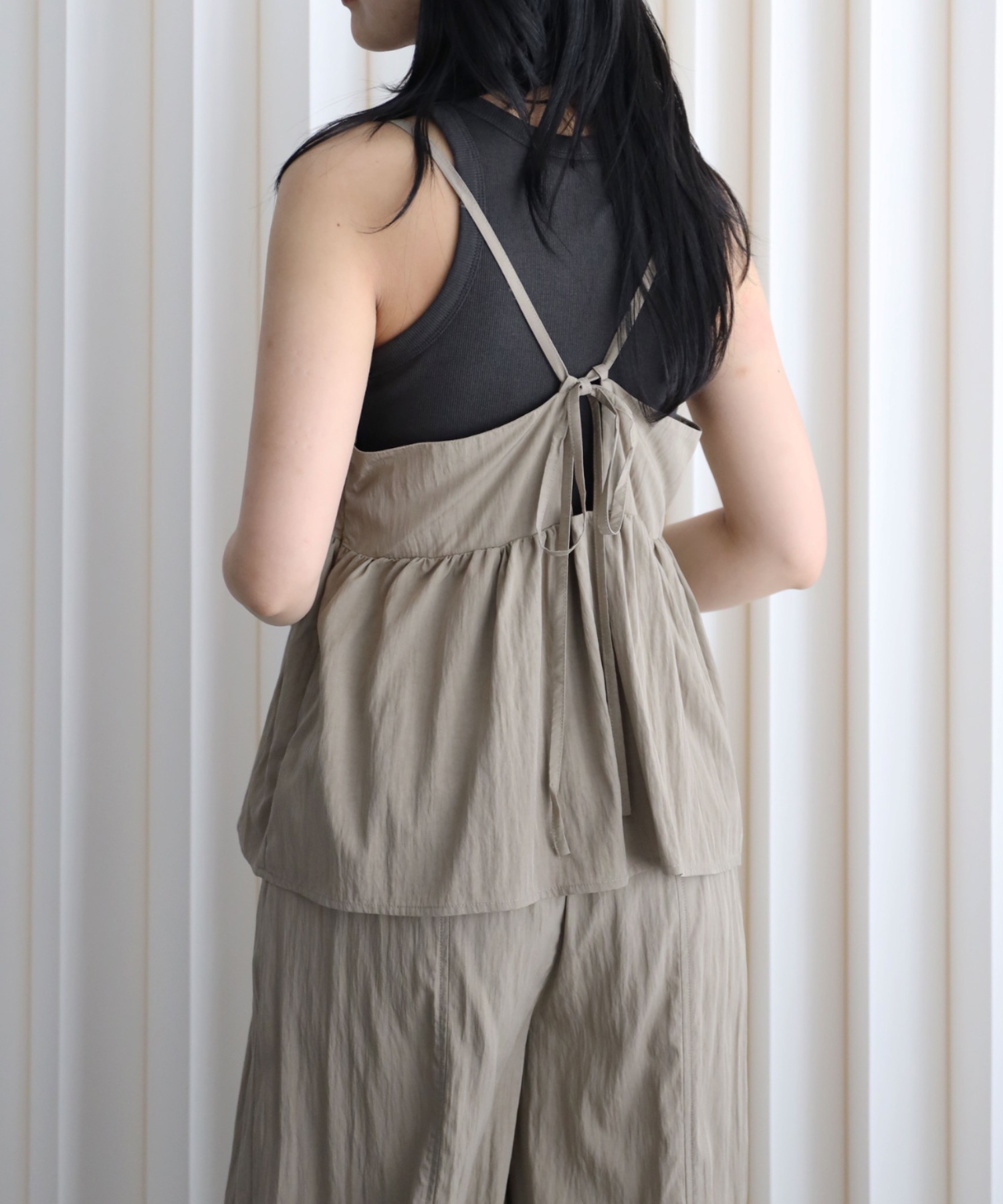 model：164cm. 着用サイズ：FREE