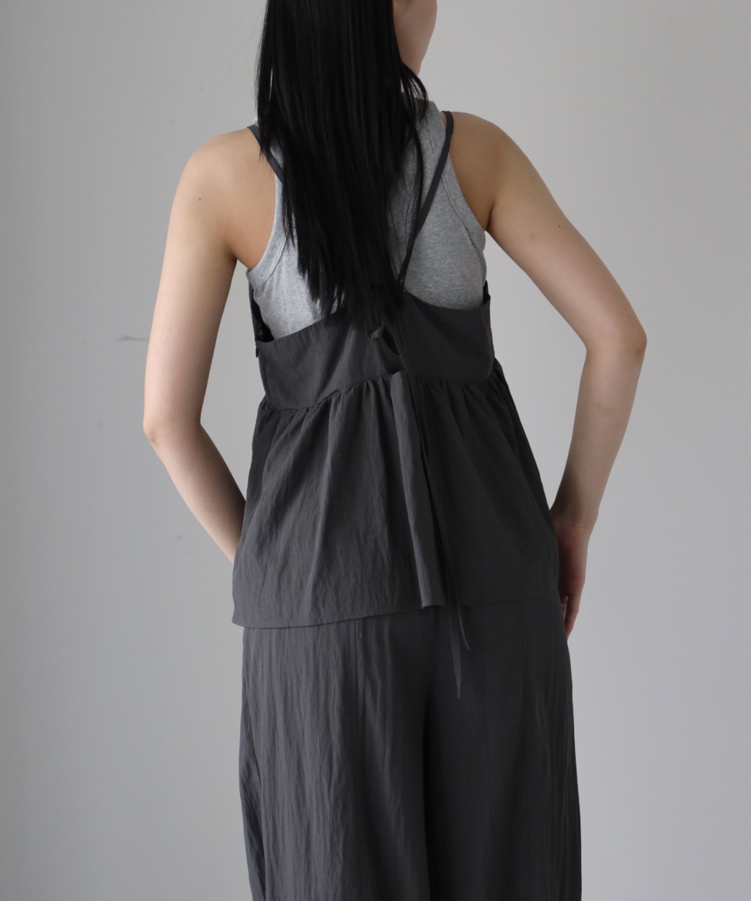 model：164cm. 着用サイズ：FREE