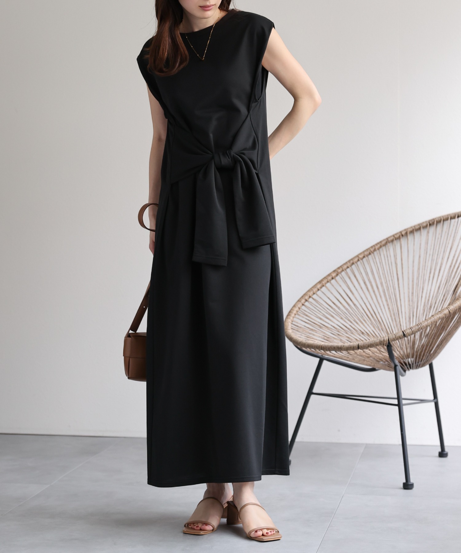 model：162cm 着用サイズ：F