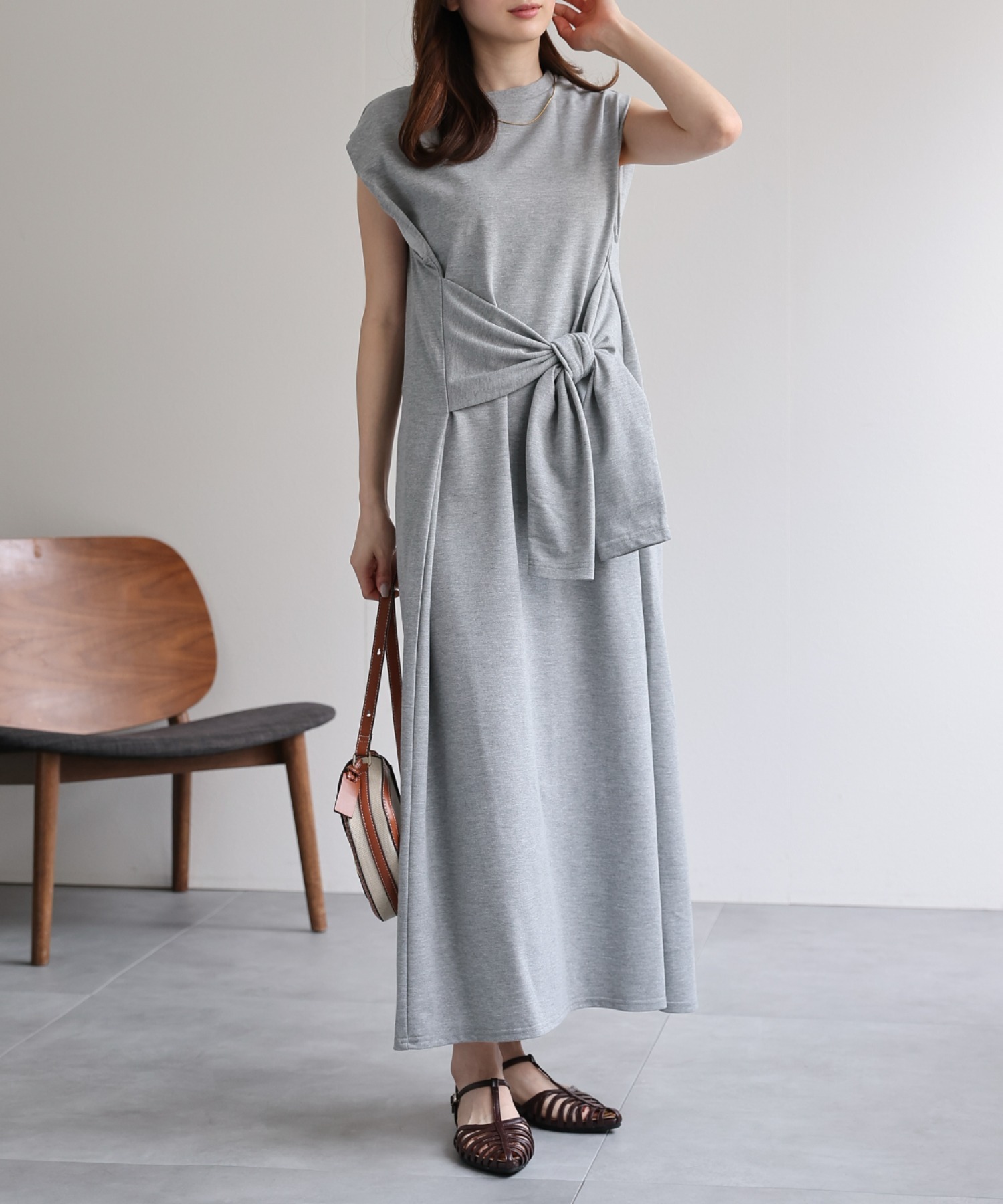 model：162cm 着用サイズ：F
