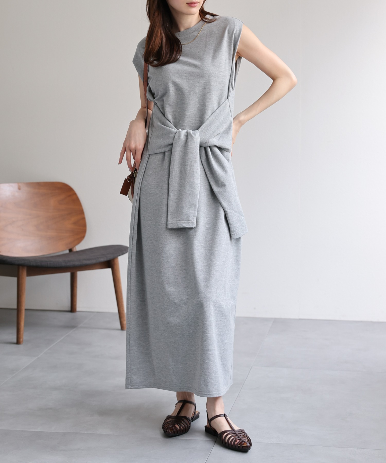 model：162cm 着用サイズ：F
