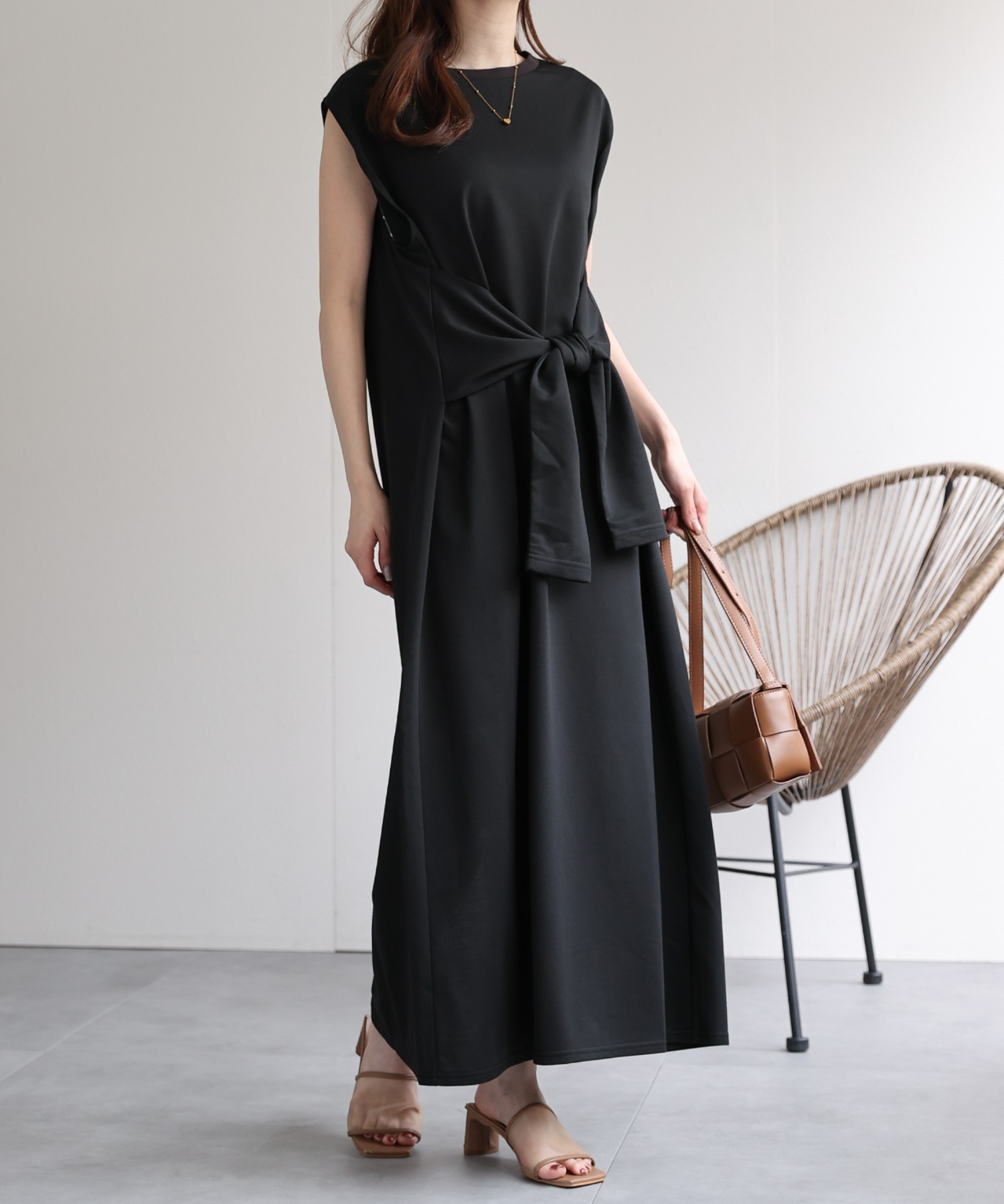 model：162cm 着用サイズ：F