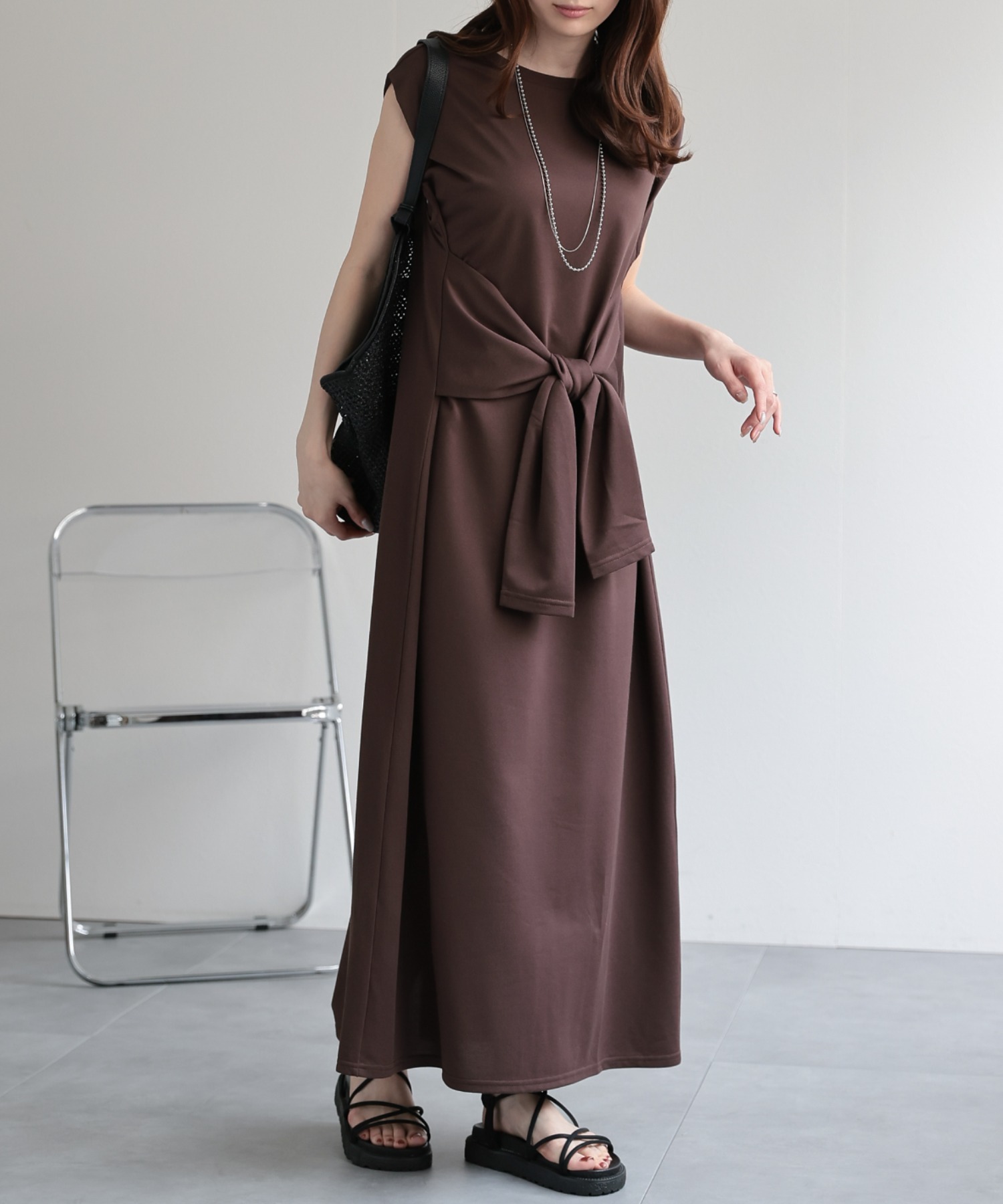 model：162cm 着用サイズ：F