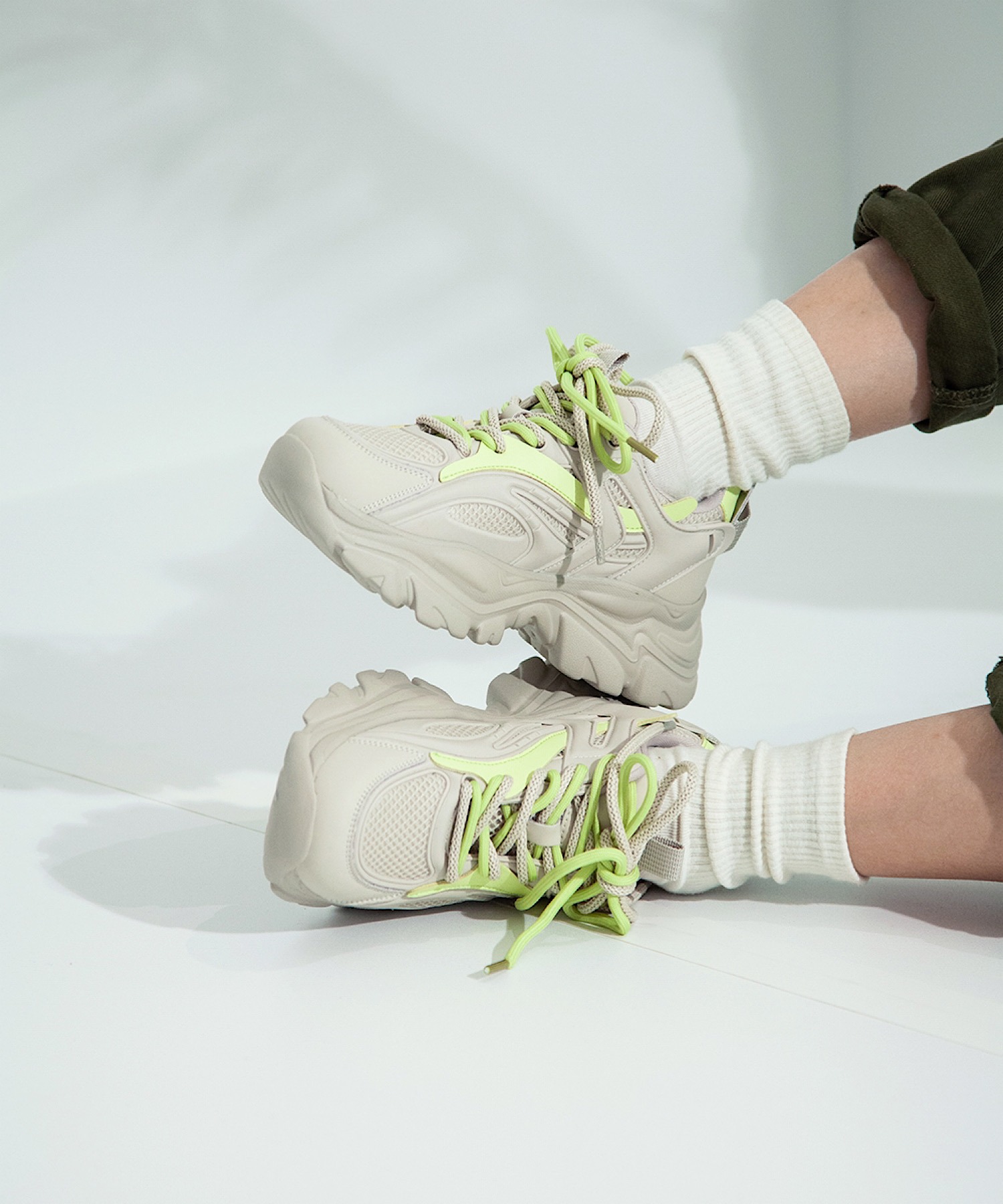 軽量/284g】厚底スニーカー ALL BLACK│Jeffrey Campbell OFFICIAL