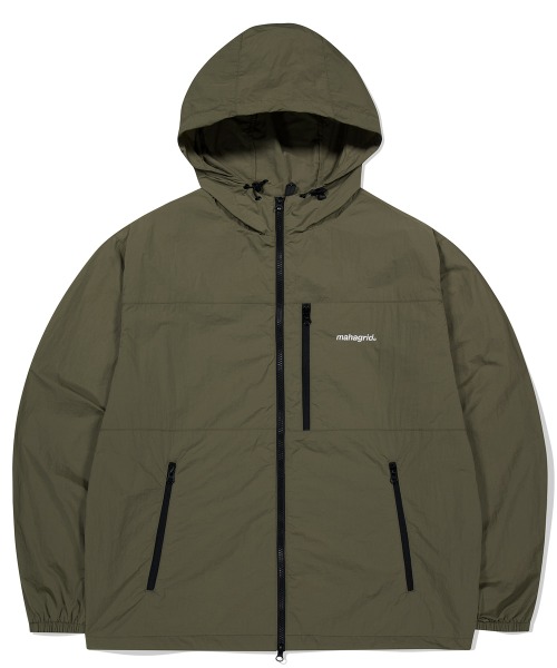 mahagrid/マハグリッド』 BASIC LOGO NYLON WINDBREAKER/ナイロン