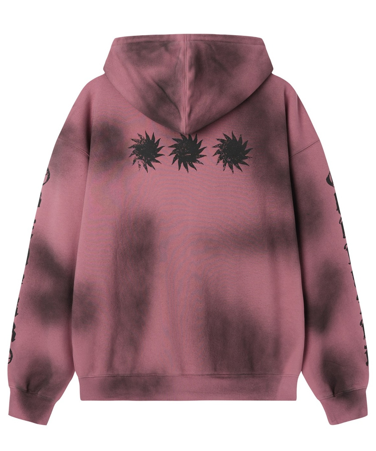 OY/オーワイ』DIRTY SPRAY EFFECT HOODIE ZIP UP/スプレージップアップ