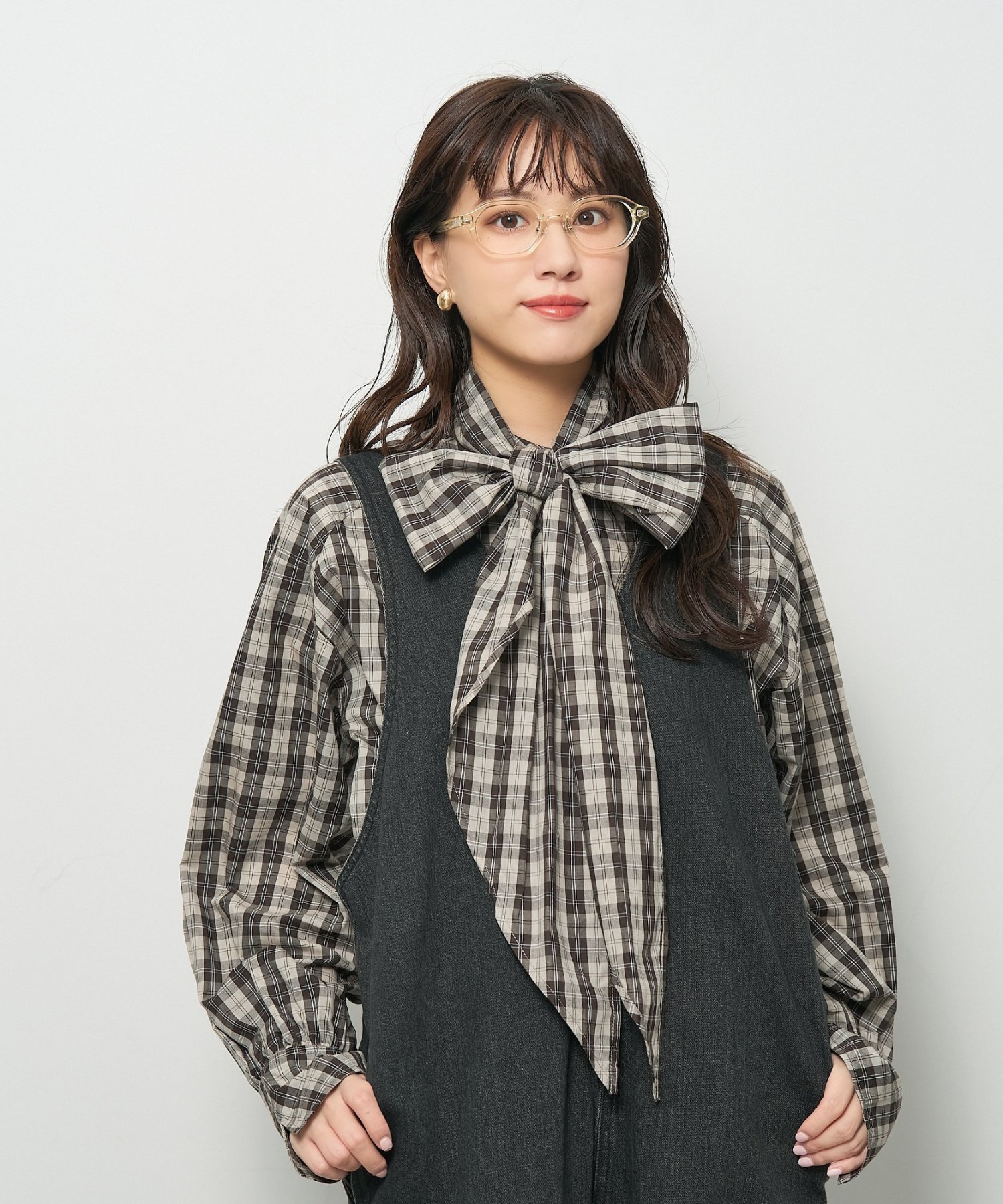 柴田 ひかりさんコラボ】ウェリントン型 メガネ|多角形型|カジュアル 柴田 ひかりさんコラボ】ウェリントン型 メガネ|多角形型|カジュアル