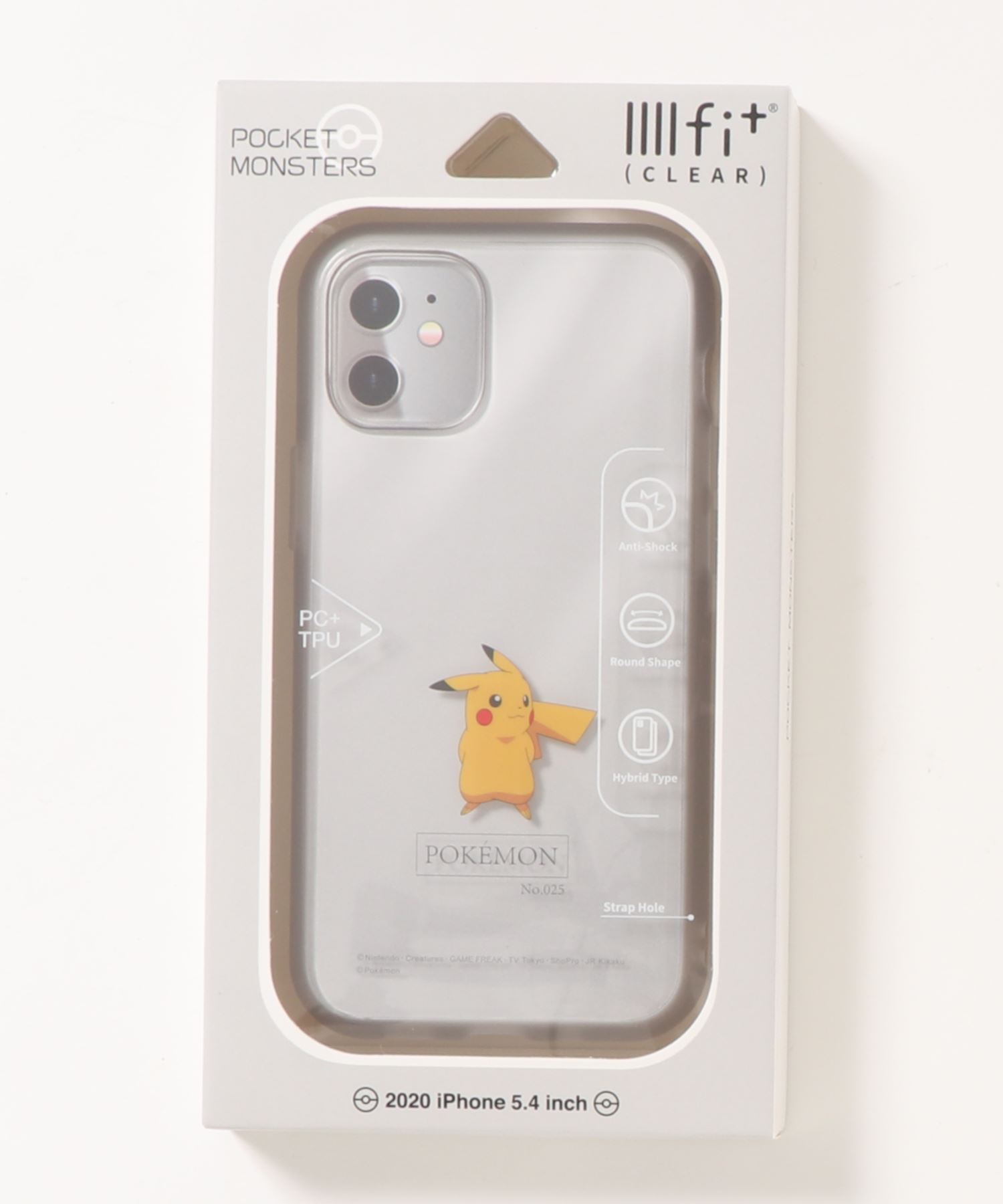 ポケットモンスター Iiiifit Clear Iphone12 Mini対応ケース Gaza Cch Ps