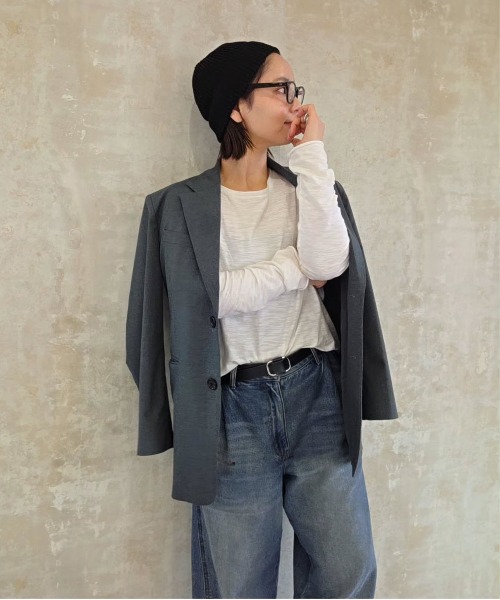 model：H160 着用サイズ：FREE