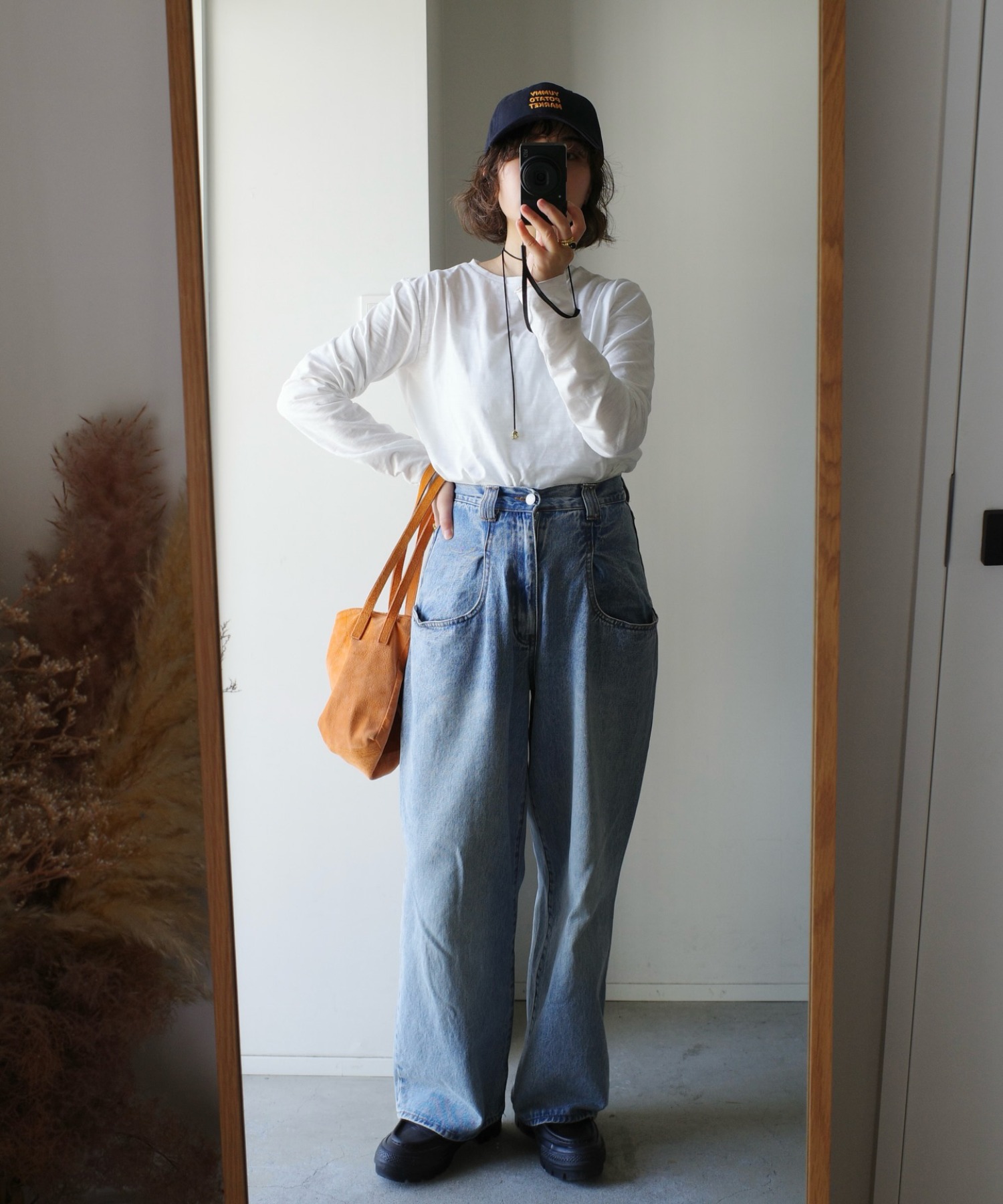 model：H158 着用サイズ：FREE
