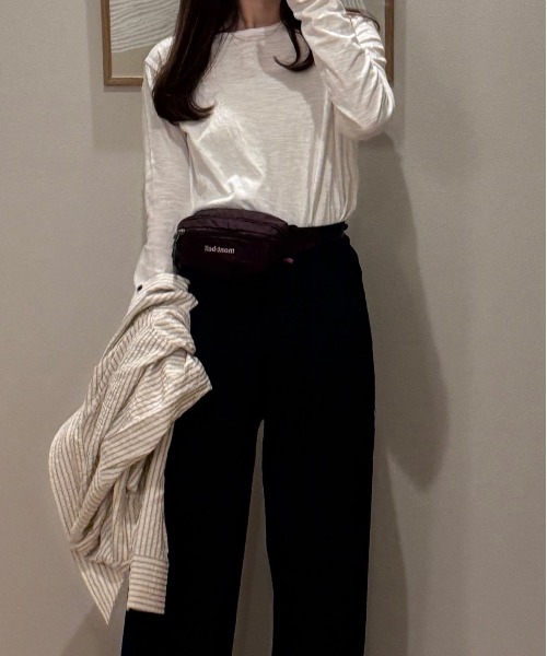 model：H155 着用サイズ：FREE