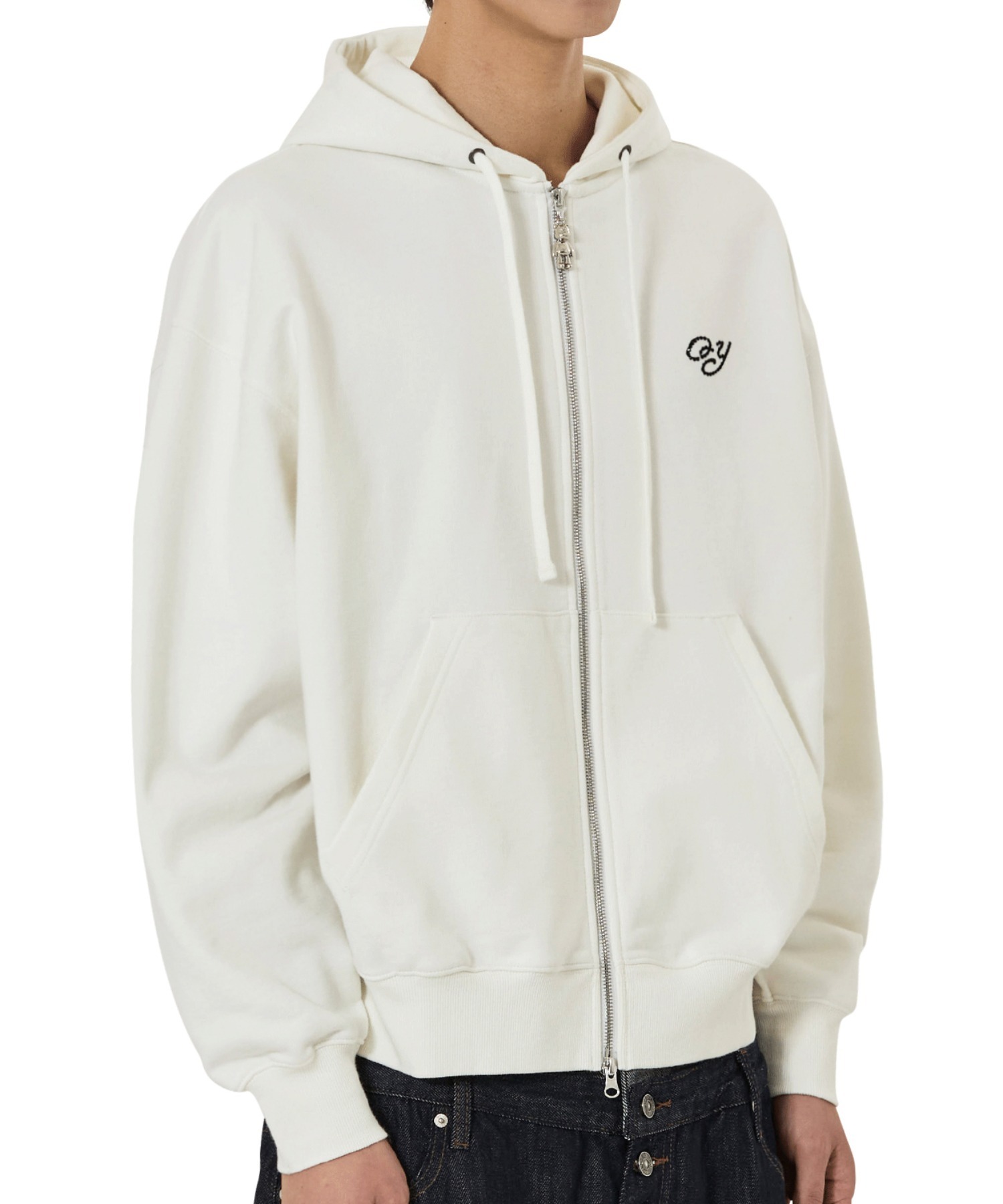 stone ziphoodie ジップパーカー WISH FOR EVER パーカー HEAVY WEIGHT RHINESTONES DOUBLE ZIP