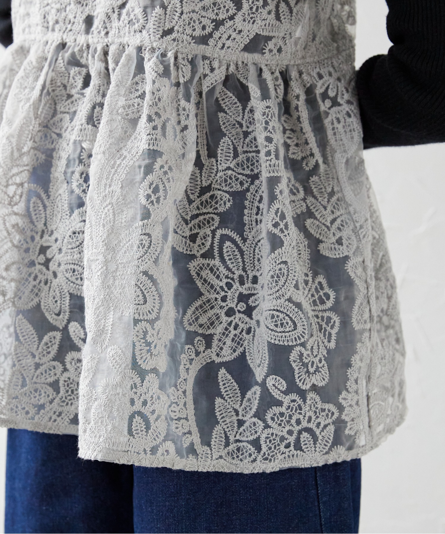 model：156cm 着用サイズ：FREE