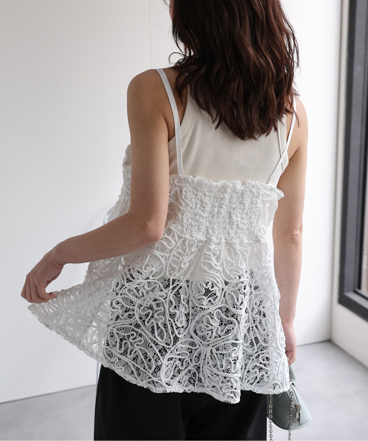 model：156cm 着用サイズ：FREE
