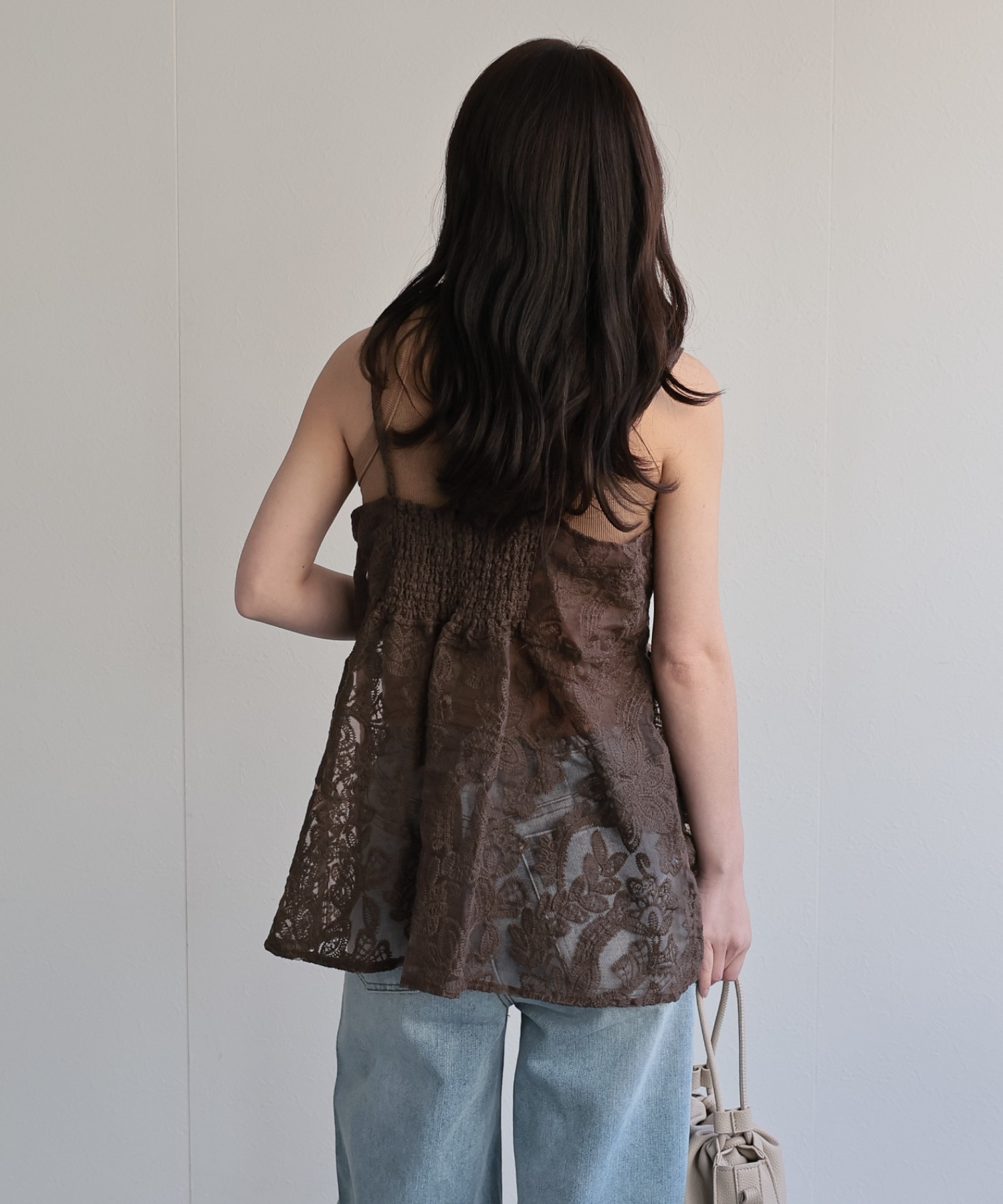 model：156cm 着用サイズ：FREE